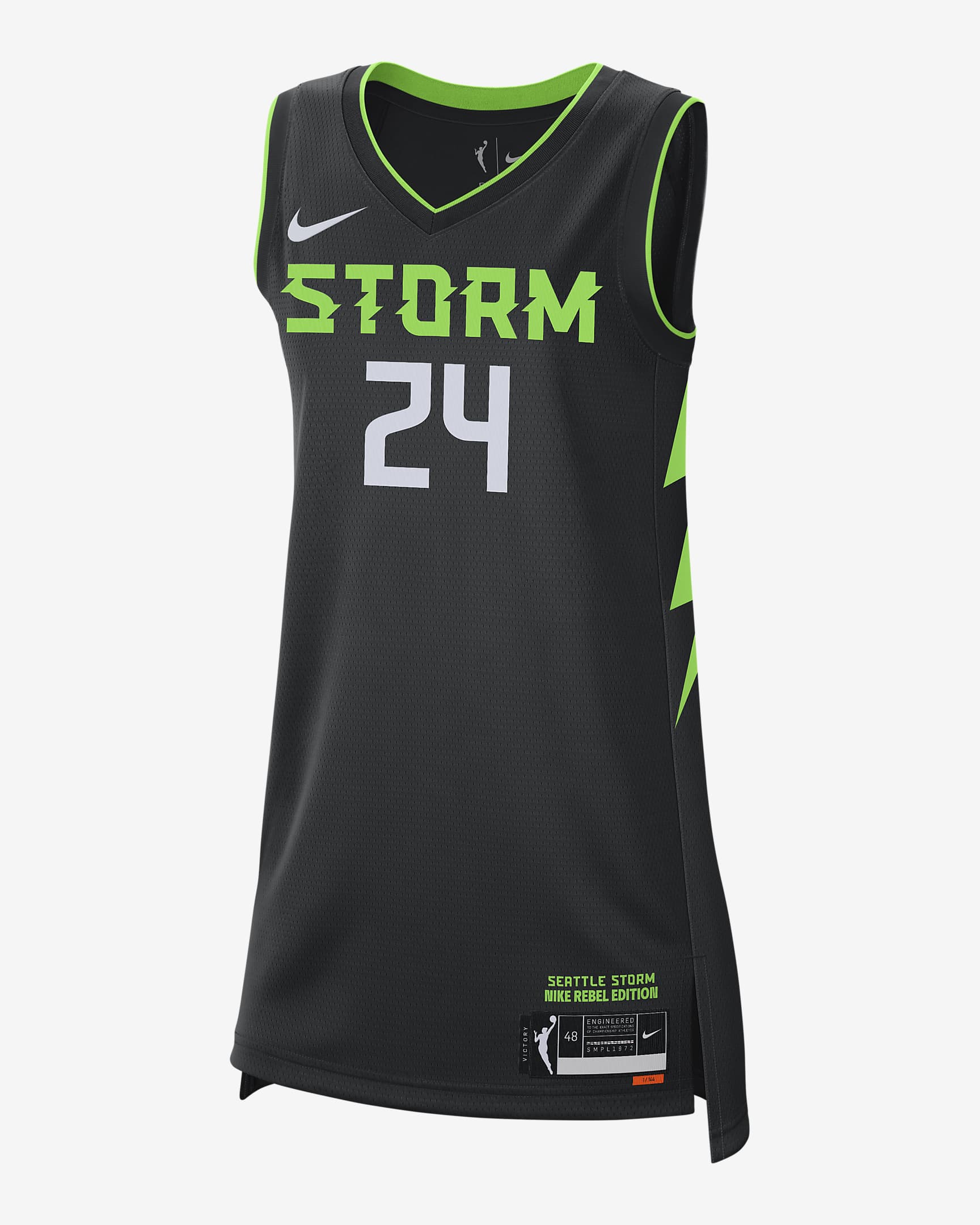 Jewell Loyd Seattle Storm 2024 Rebel Edition Nike DriFIT WNBA Victory