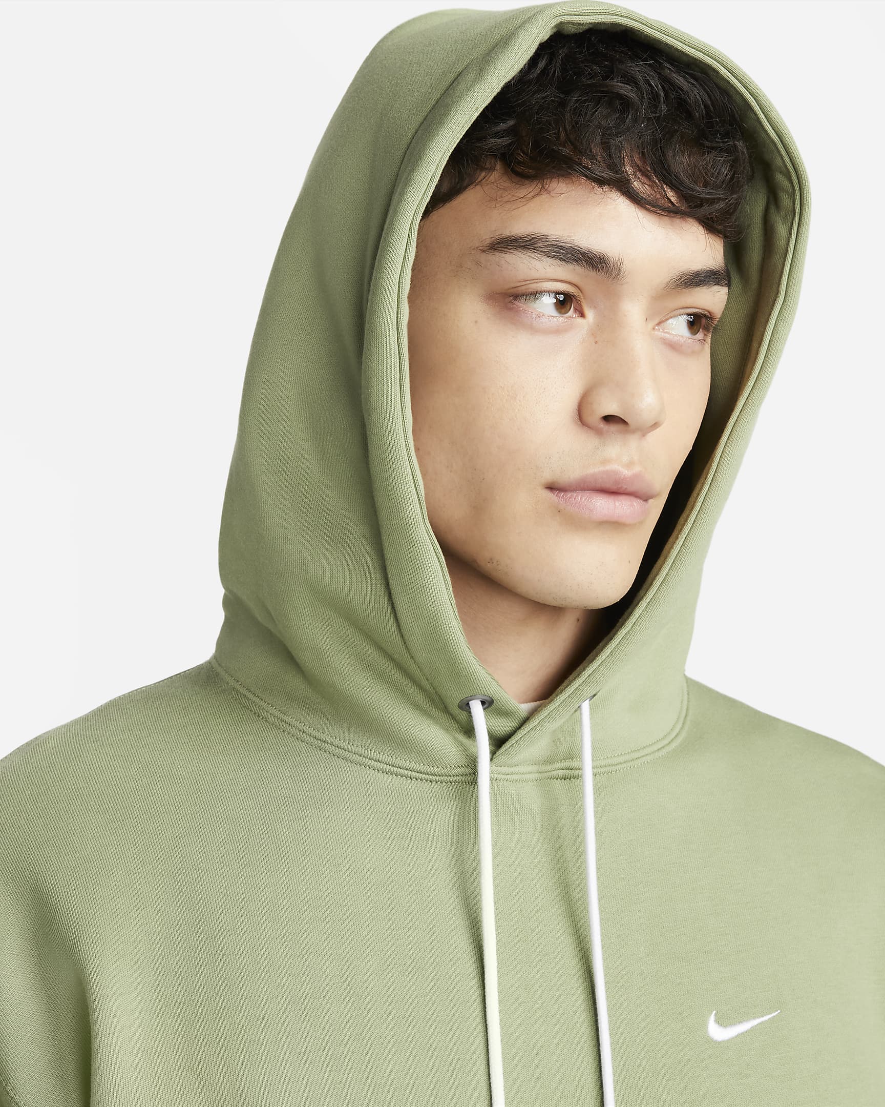 Nike Solo Swoosh Men's Fleece Pullover Hoodie. Nike PH