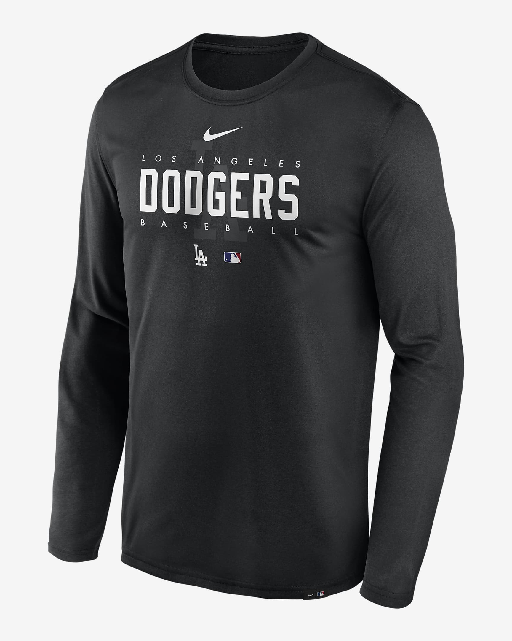 Nike Dri-FIT Team Legend (MLB Los Angeles Dodgers) Men's Long-Sleeve T ...