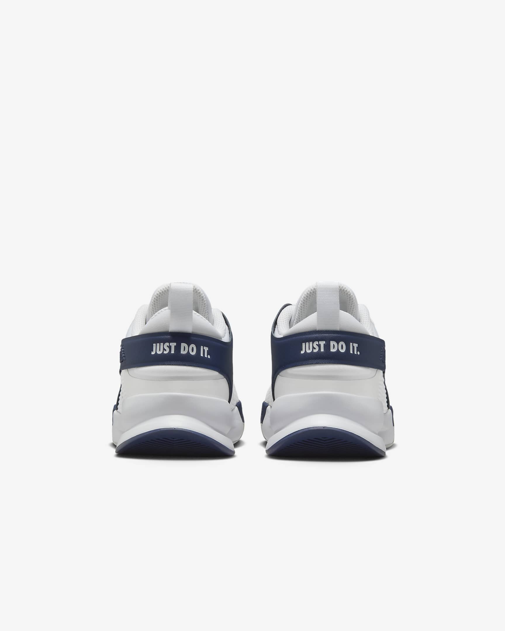 Nike Crosscourt Younger/Older Kids' Shoes - White/Midnight Navy/Light Silver