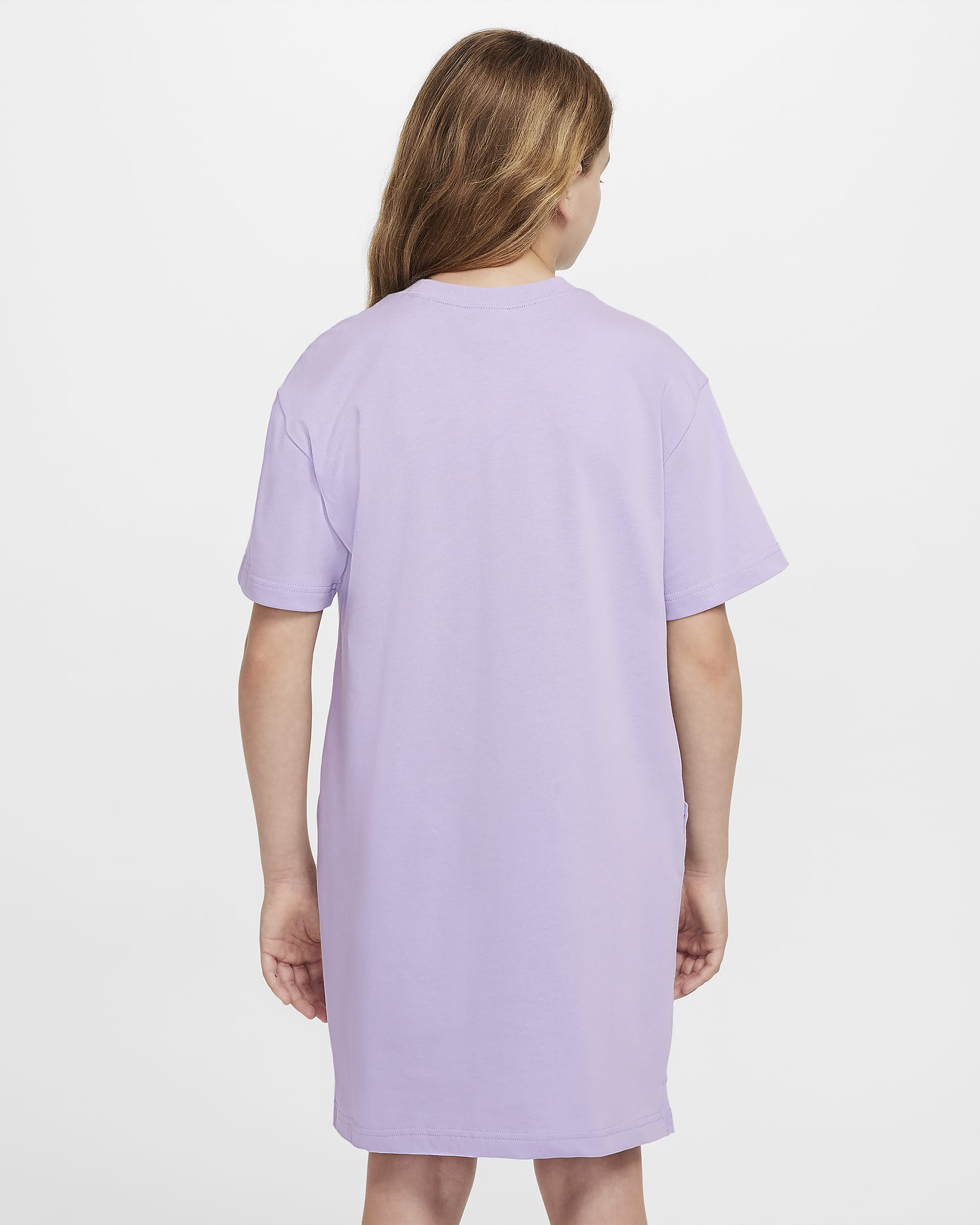 Nike Sportswear T-shirtjurk voor meisjes - Hydrangeas/Wit