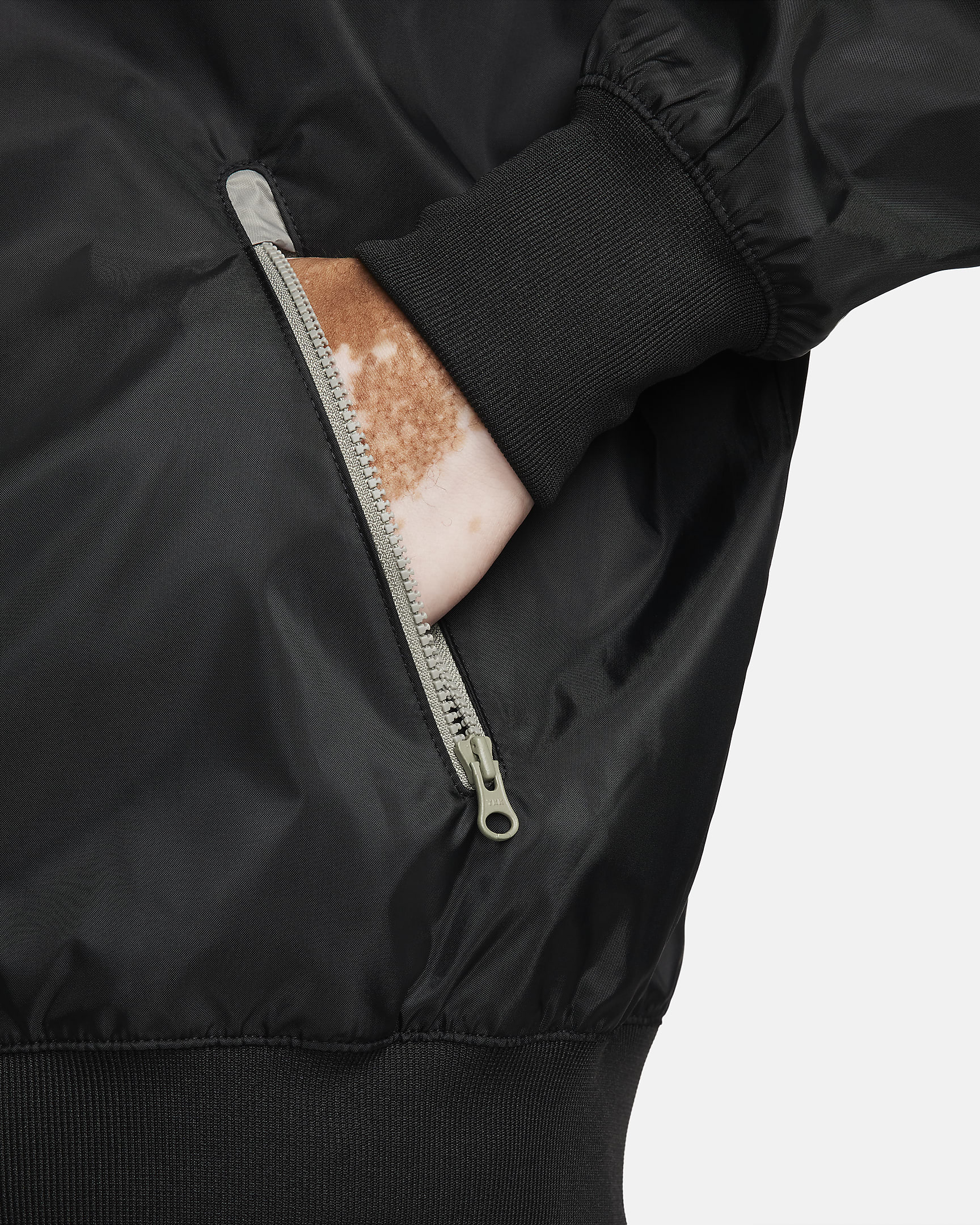 Nike Sportswear Windrunner Men's Hooded Jacket - Black/Dark Stucco/Saturn Gold