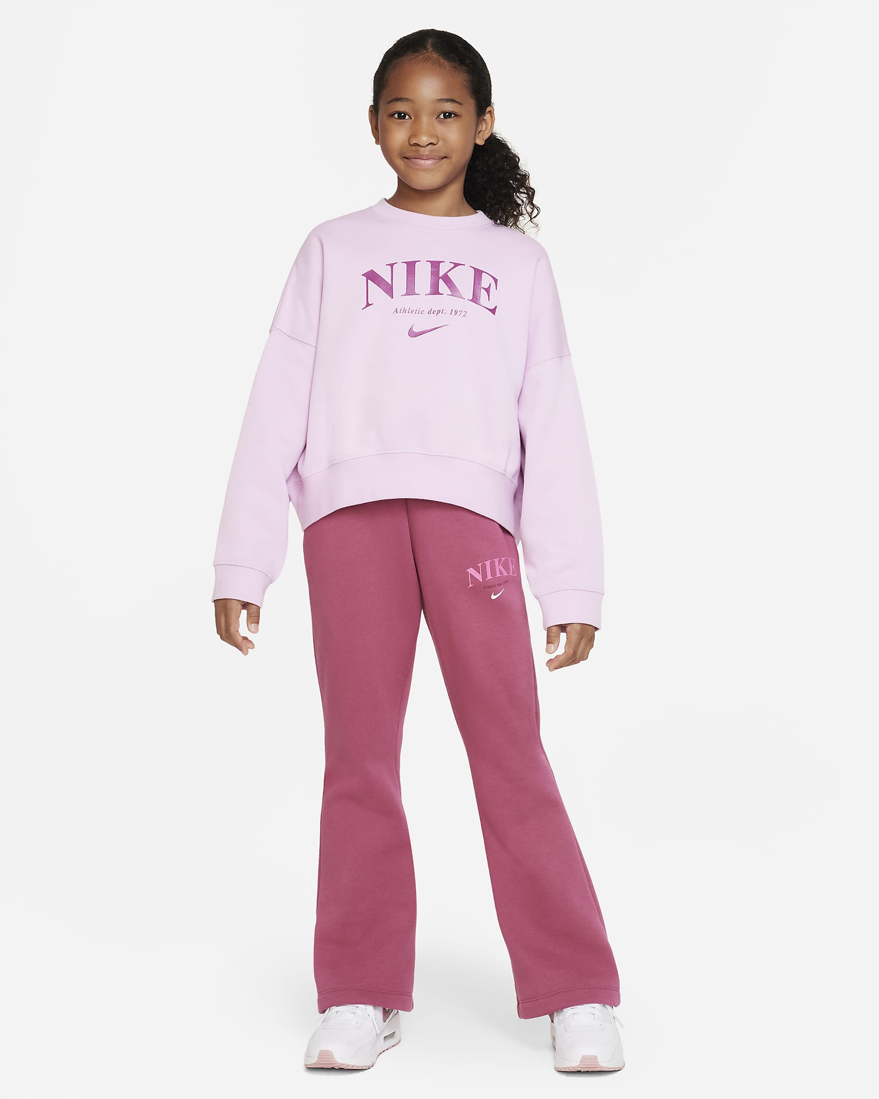 Nike Sportswear Big Kids' (Girls') Fleece Sweatshirt. Nike.com