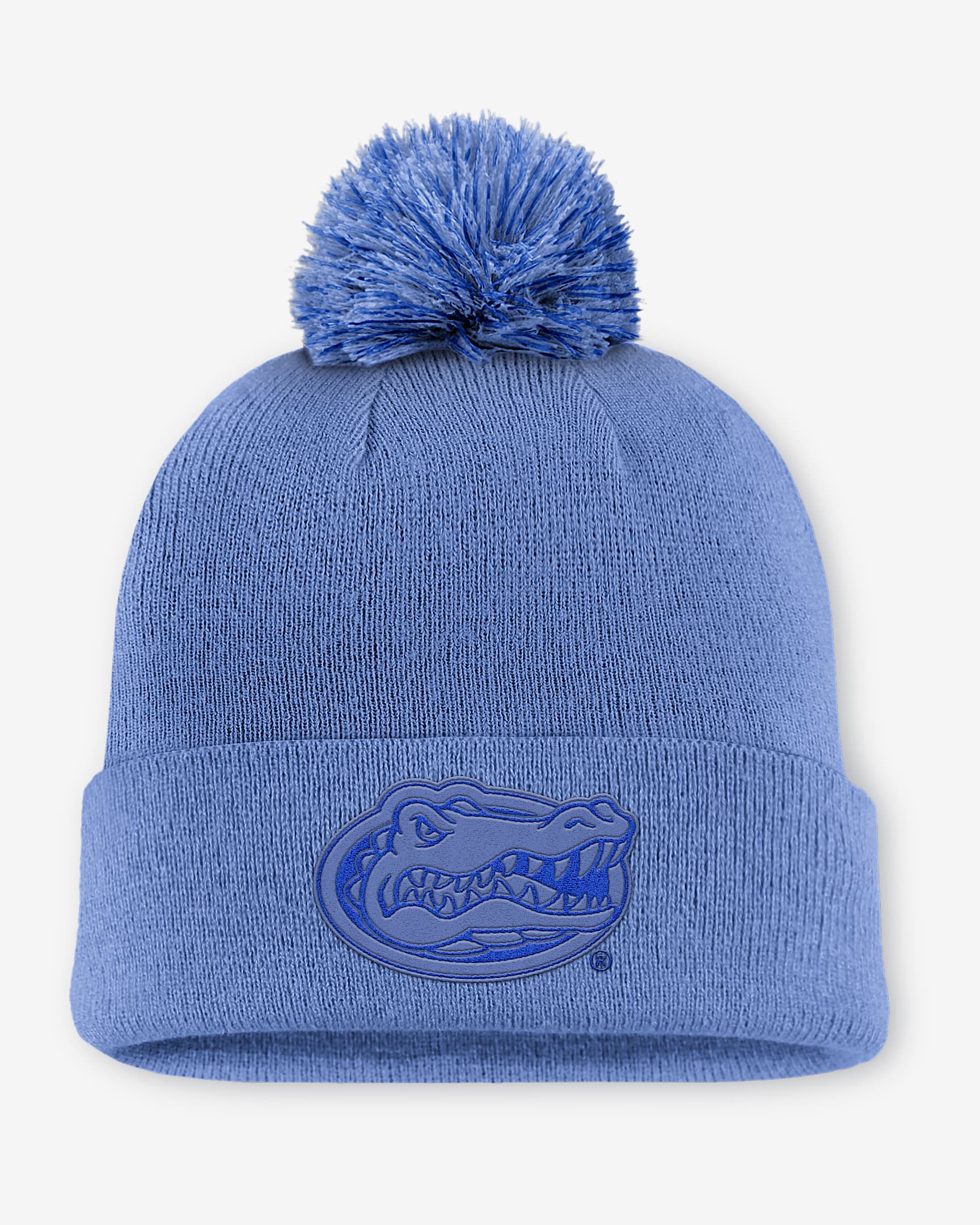 Florida Primetime Campus Toned Men's Jordan Brand College Cuffed Pom Beanie - Cobalt Blue