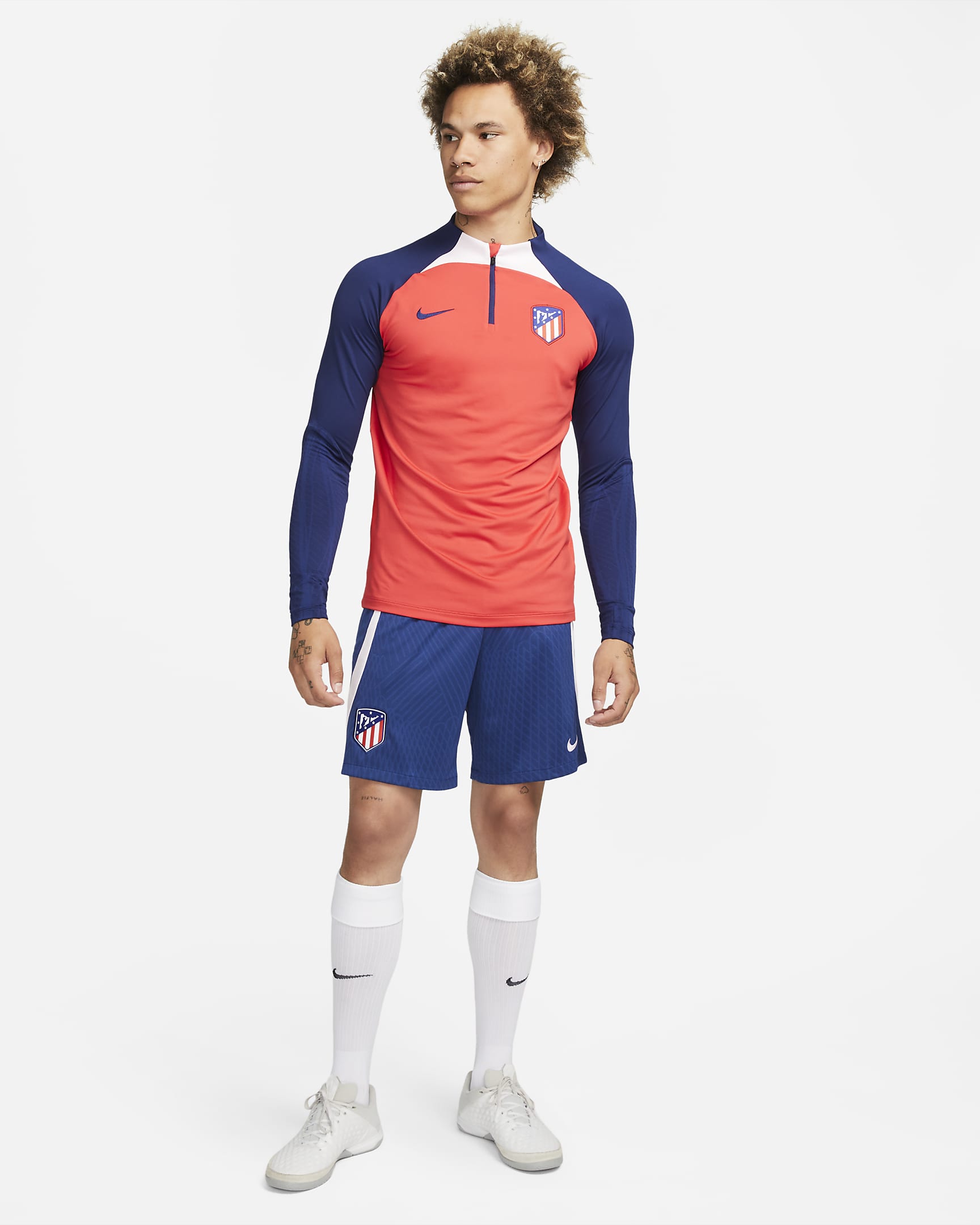 Short de football en maille Nike DriFIT Atlético Madrid Strike pour