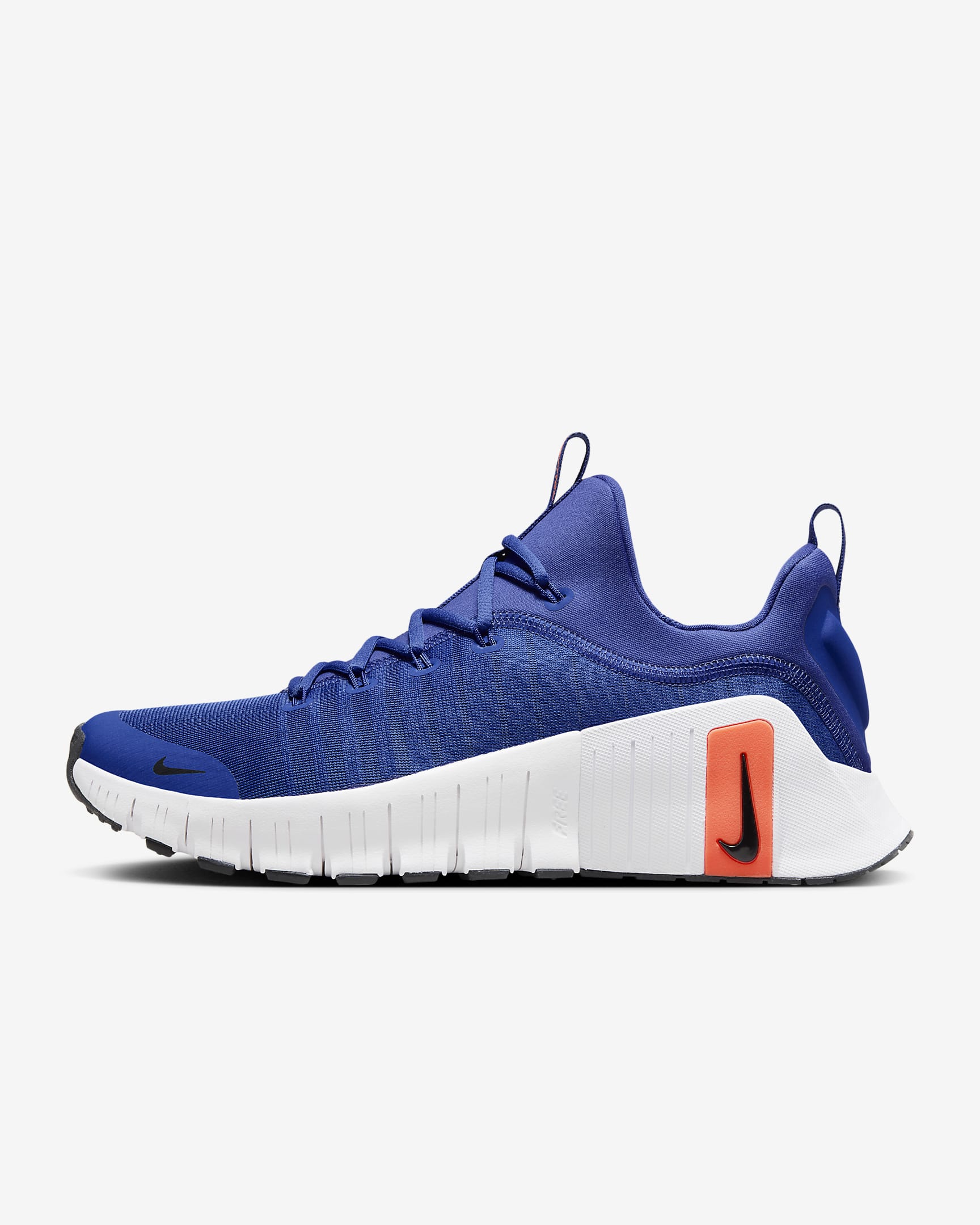 Nike Free Metcon 6 Men's Workout Shoes - Astronomy Blue/Hyper Crimson/Pale Ivory/Black