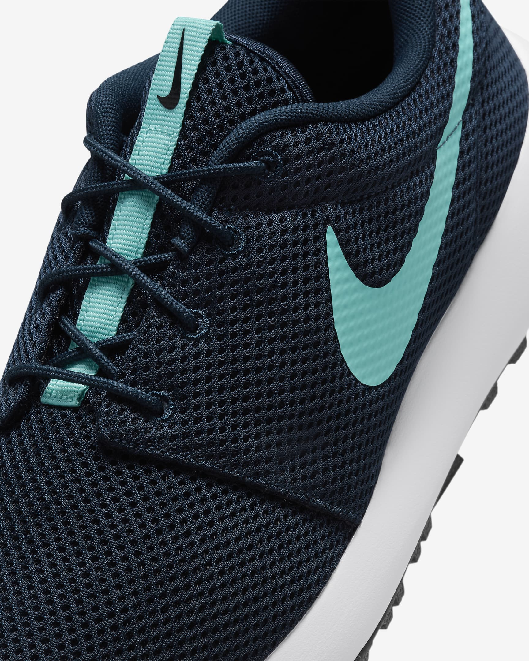 Calzado de golf para hombre Roshe G Next Nature - Azul marino militar/Negro/Blanco/Escarcha verde