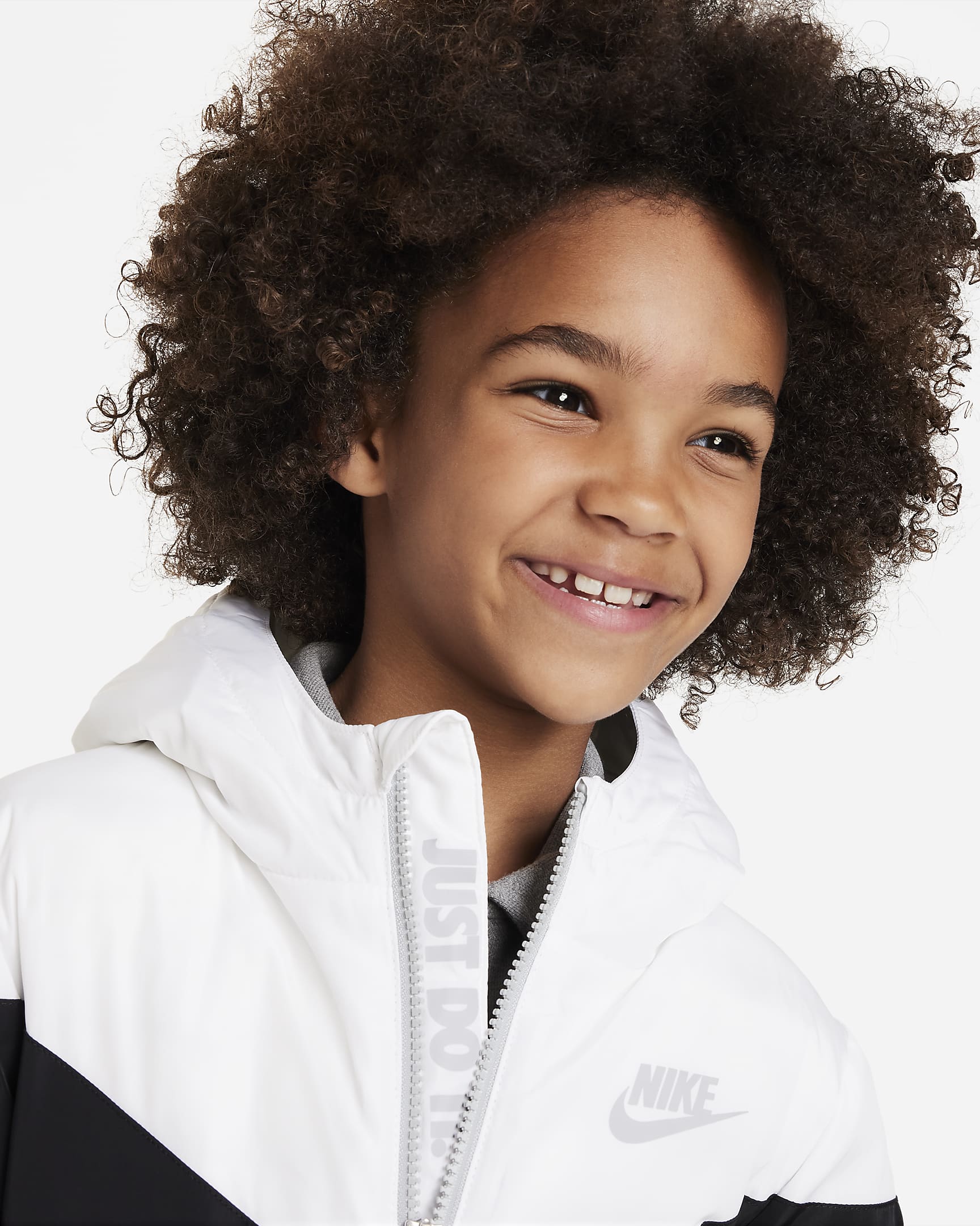 Nike Windrunner Insulated Jacket Little Kids Jacket - White