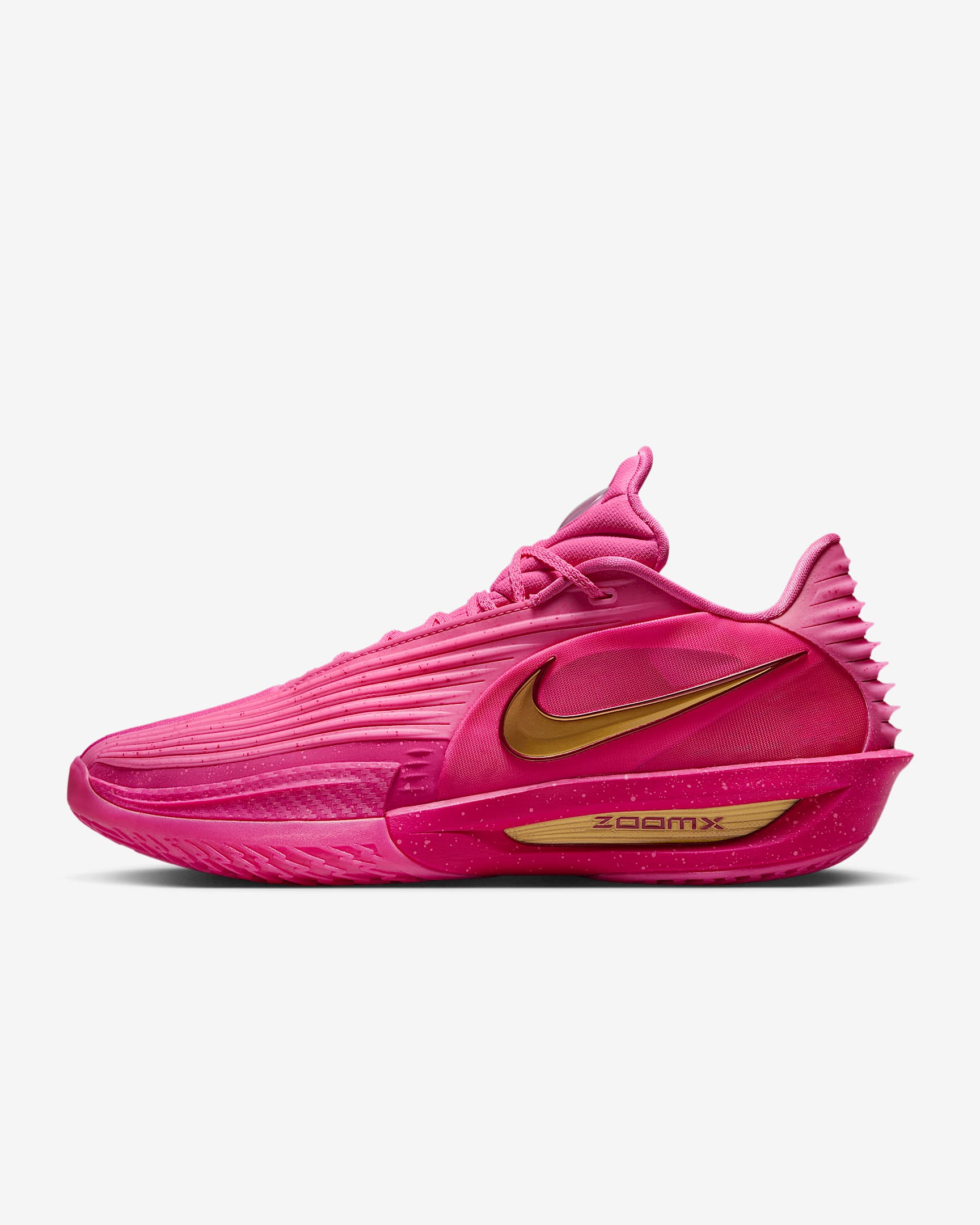 G.T. Cut 3 Turbo Basketball Shoes - Fireberry/Pinksicle/Noble Red/Metallic Gold