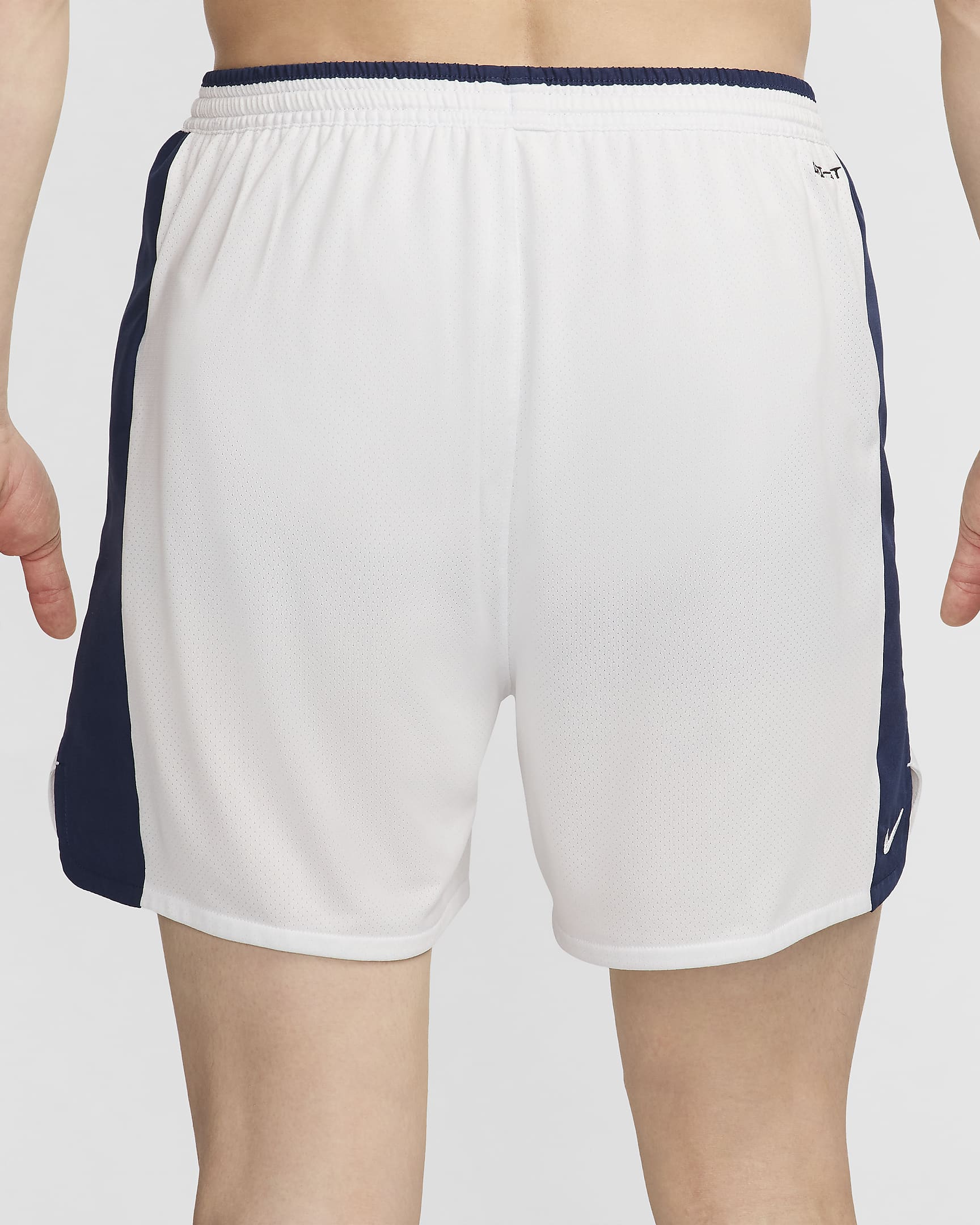 Nike Track Club Men's Dri-FIT 5" Brief-Lined Running Shorts - Summit White/Midnight Navy/Summit White