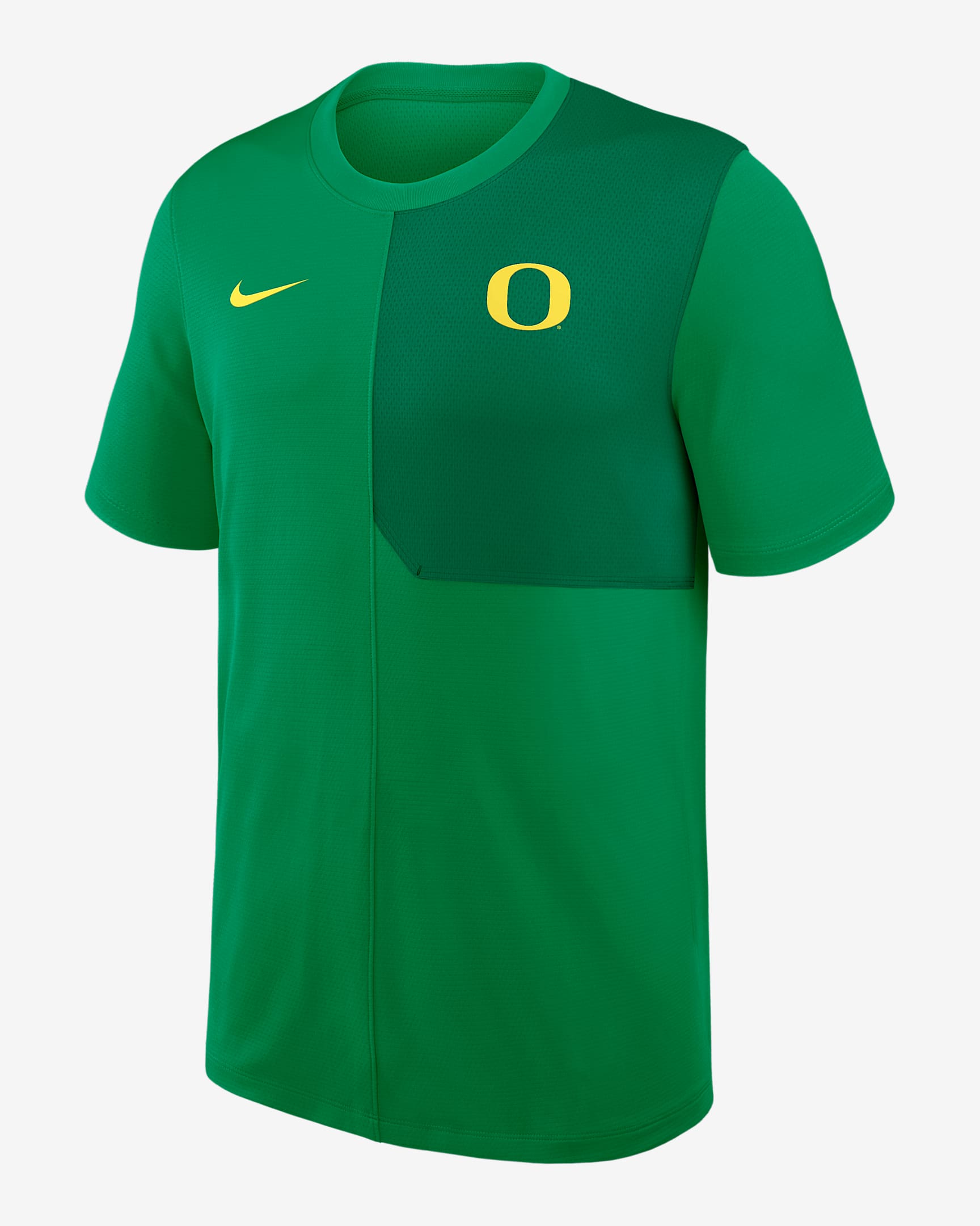 Oregon Sideline Coach Men's Nike Dri-FIT College Top - Apple Green