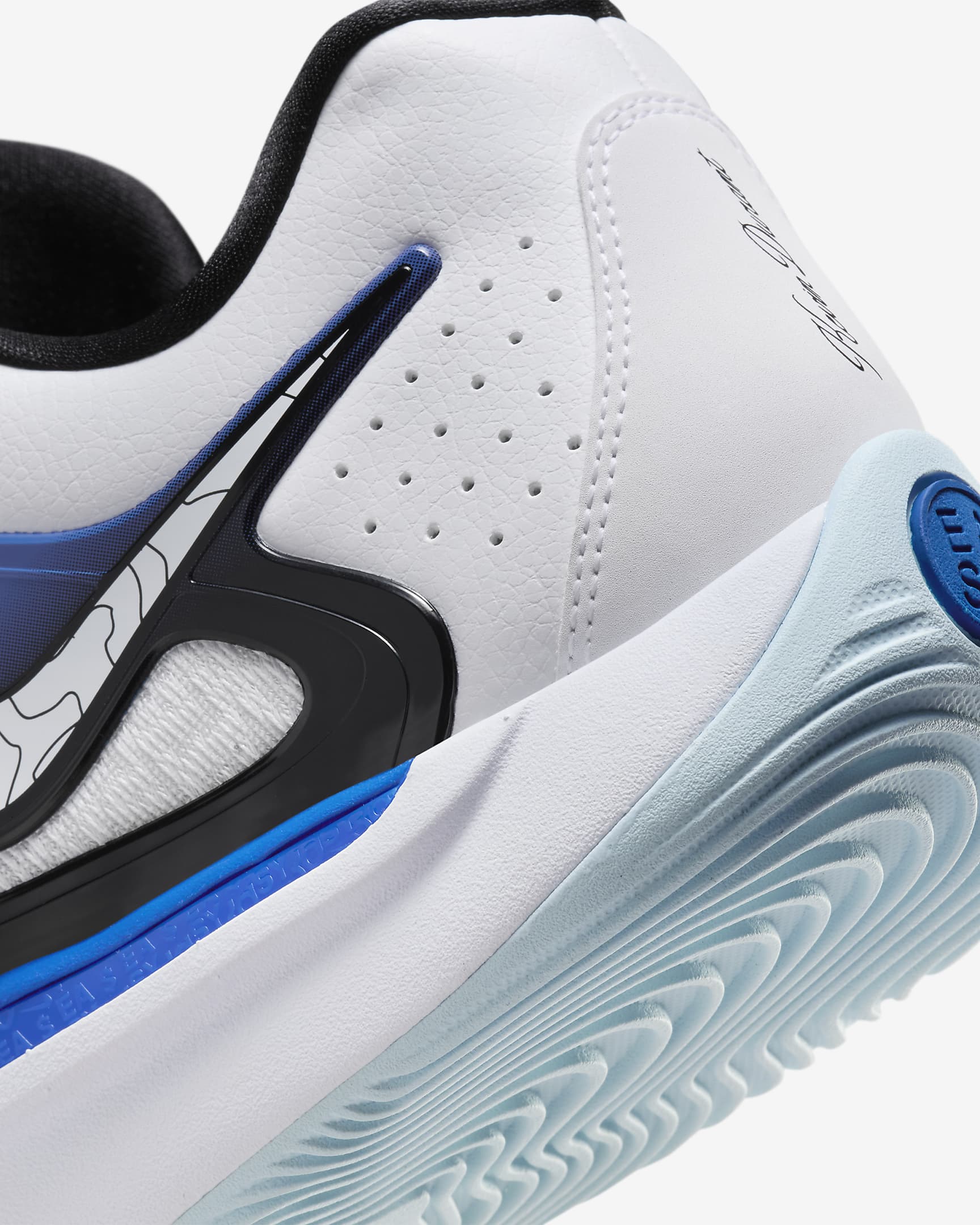 KD17 EP Basketball Shoes - White/Black/Game Royal/White