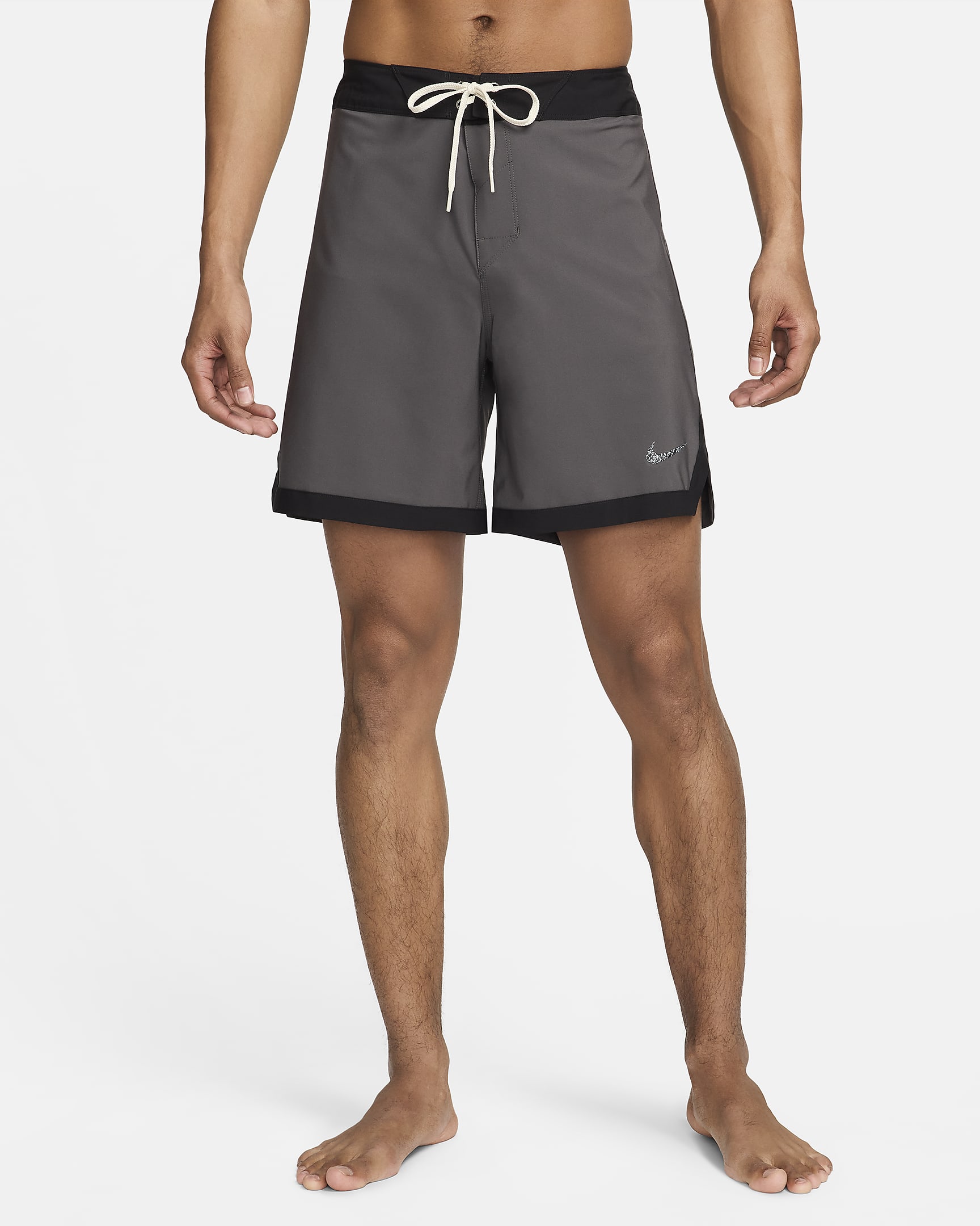 Nike Swim Offshore Men's 7" Board Shorts - Iron Grey/Black