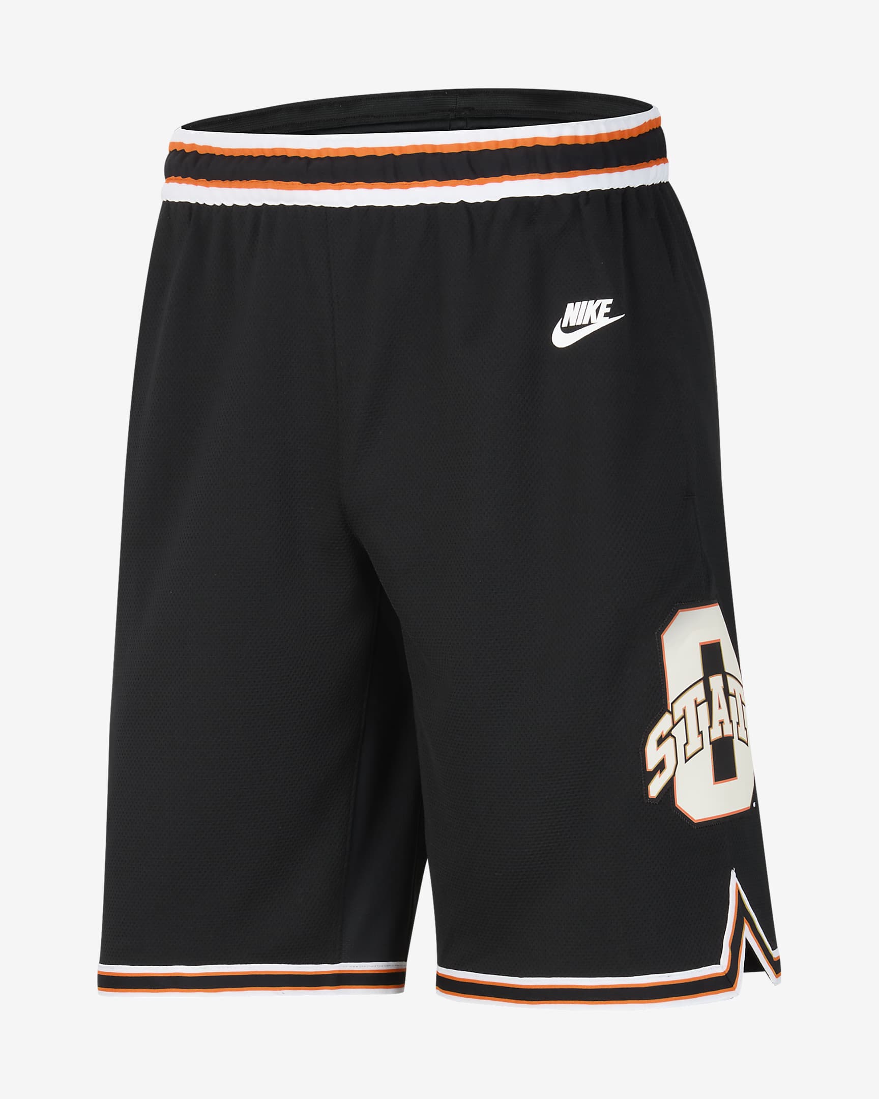 Oklahoma State Road Men's Nike College Basketball Replica Retro Shorts ...