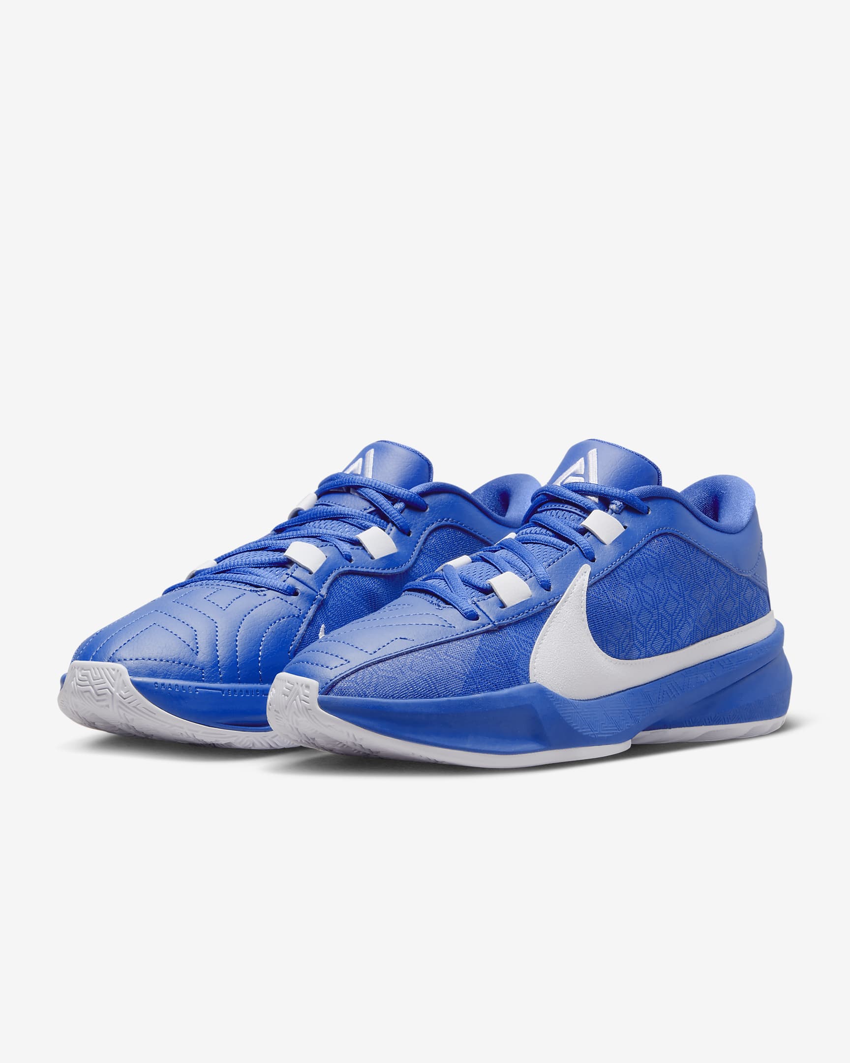 Giannis Freak 5 (Team) Basketball Shoes - Game Royal/White