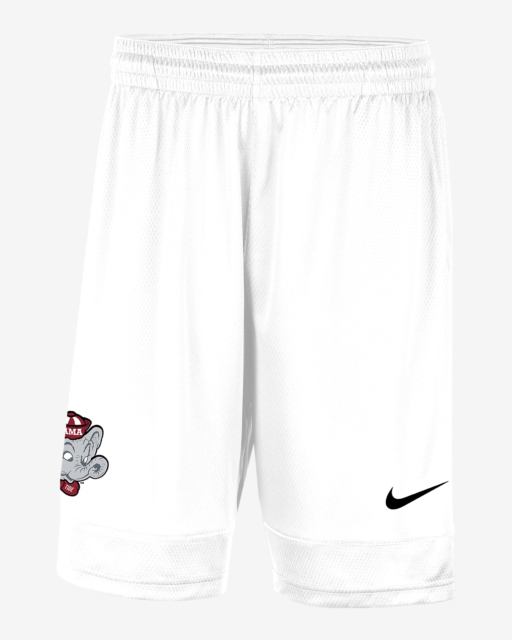 Alabama Men's Nike College Shorts - White