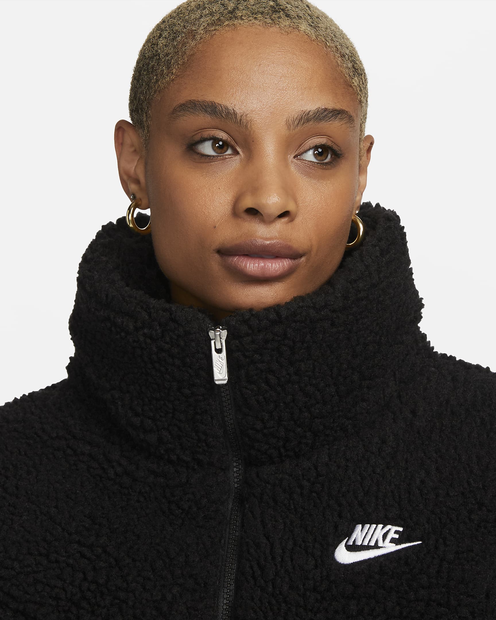 Nike Sportswear Therma Fit City Series Womens Synthetic Fill High Pile Fleece Jacket Nike Nl