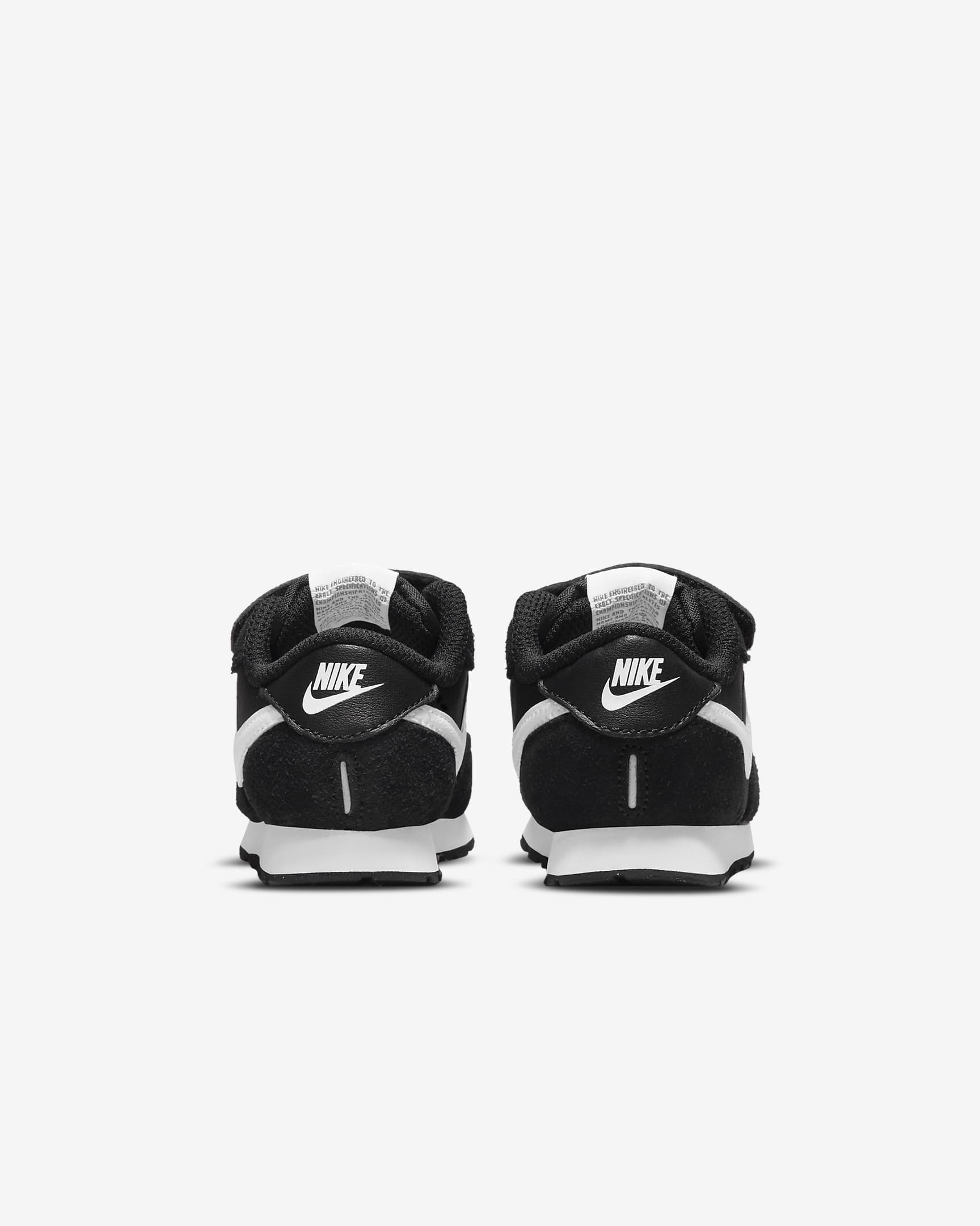 Nike MD Valiant Schuh für Babys und Kleinkinder - Schwarz/Weiß