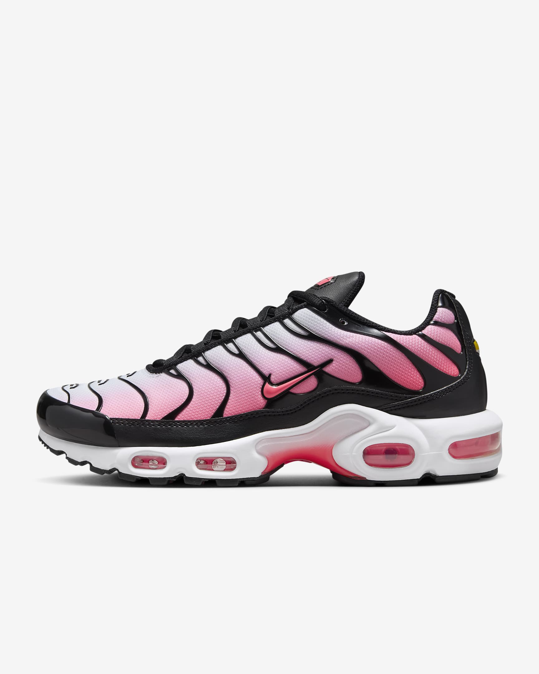 Nike Air Max Plus Women's Shoes - Black/White/Hot Punch