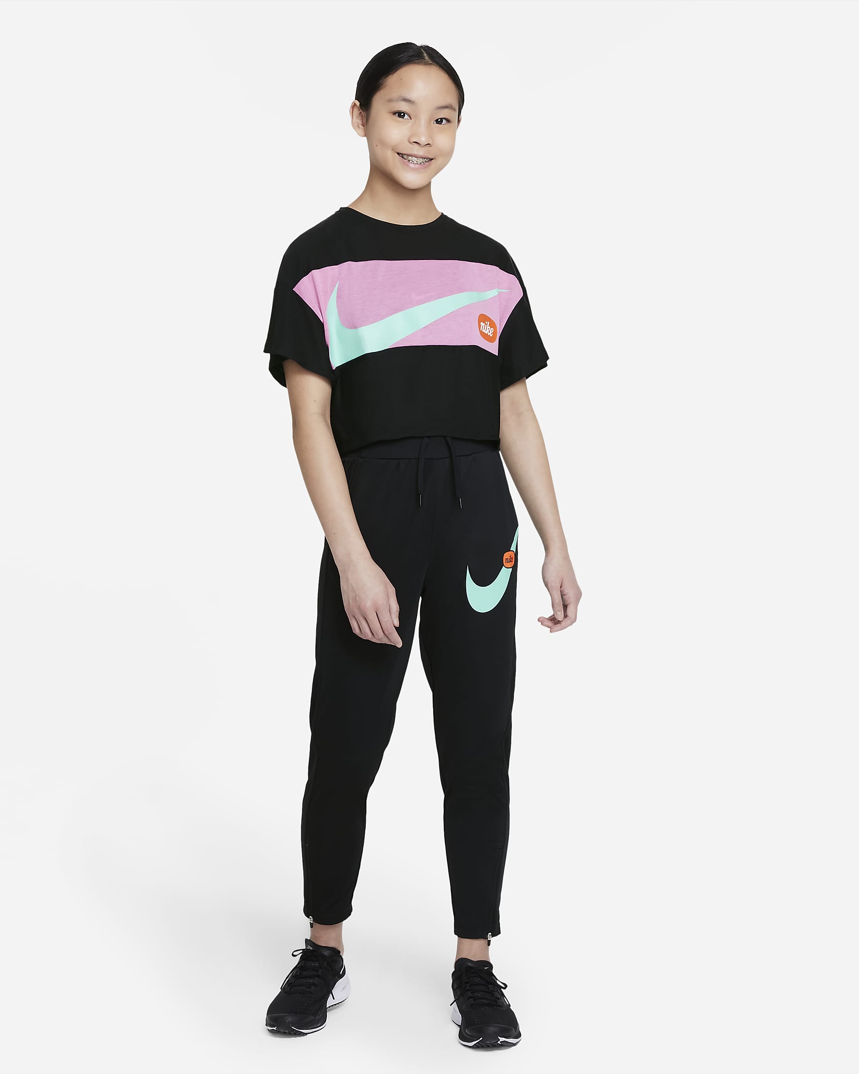 Nike Big Kids' (Girls') Short-Sleeve Training Top. Nike.com