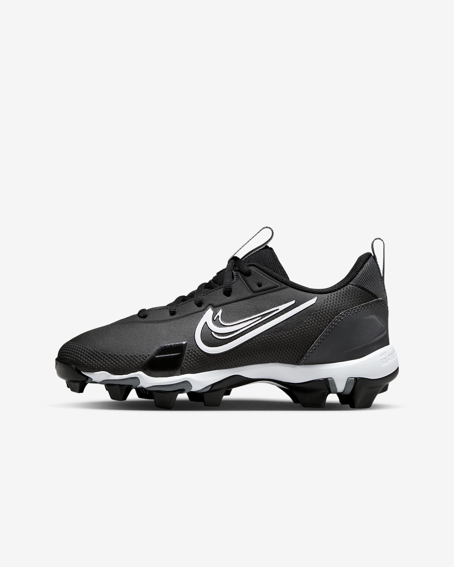 Tacos de béisbol para niños grandes Nike Force Trout 9 Keystone - Negro/Antracita/Gris azulado/Blanco