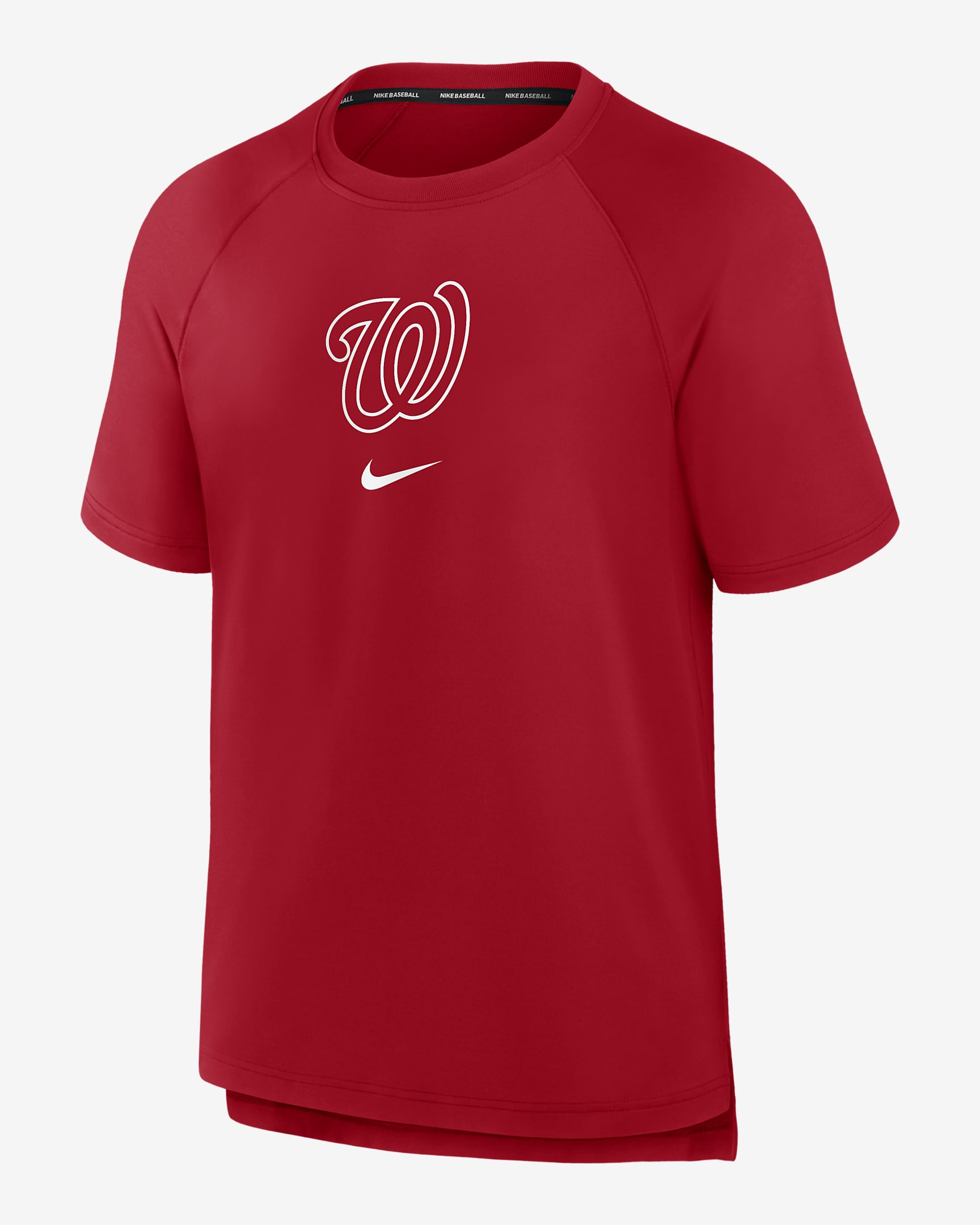 Washington Nationals Authentic Collection Pregame Men's Nike Dri-FIT MLB T-Shirt - Red