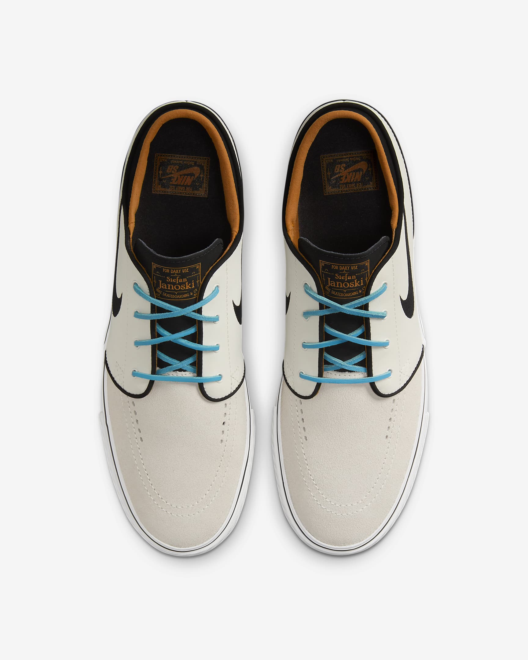 Nike SB Zoom Janoski OG+ Electric Zapatillas de skateboard - Phantom/Negro/Bright Ceramic/Chlorine Blue