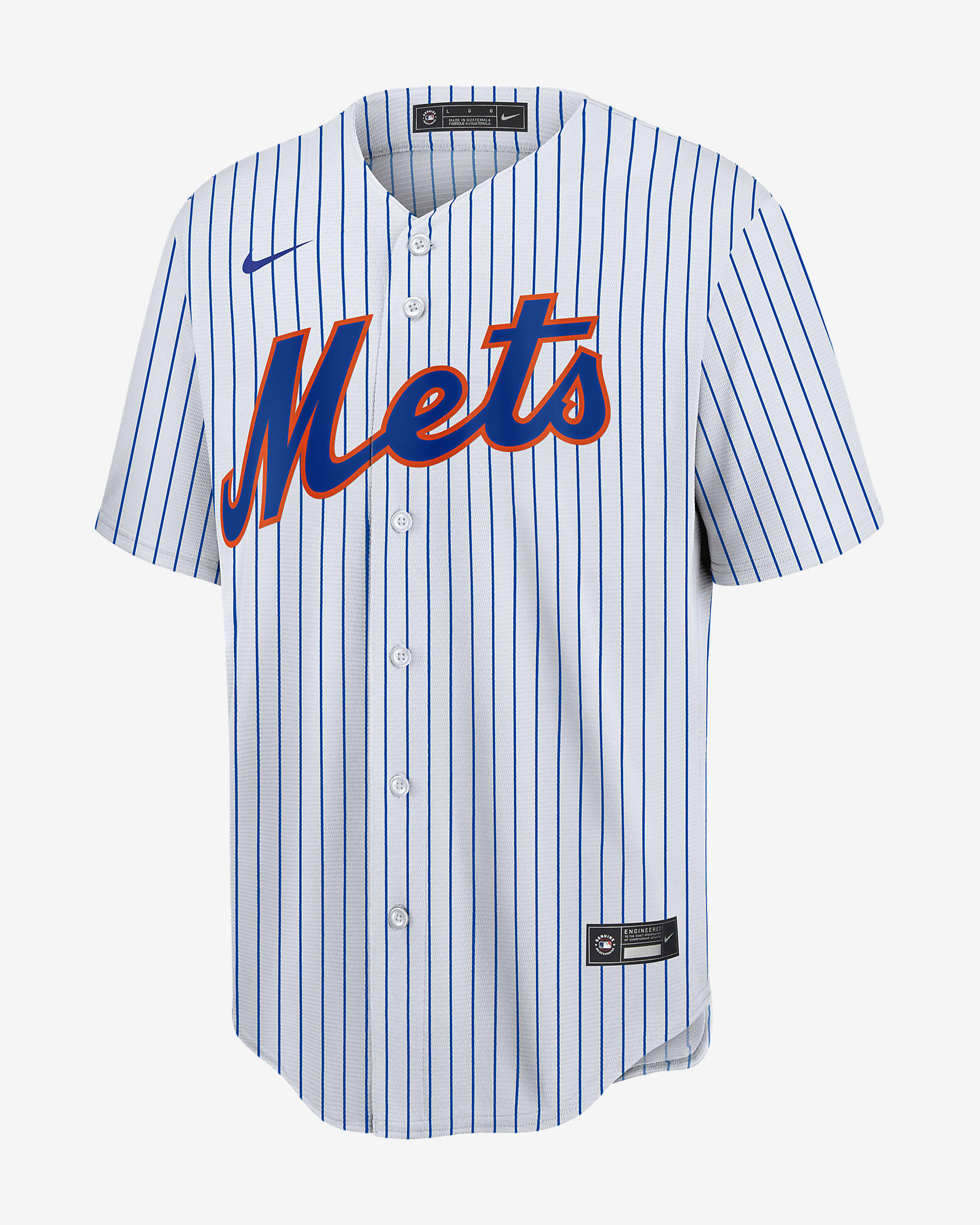 Camiseta de béisbol réplica para hombre MLB New York Mets - Blanco