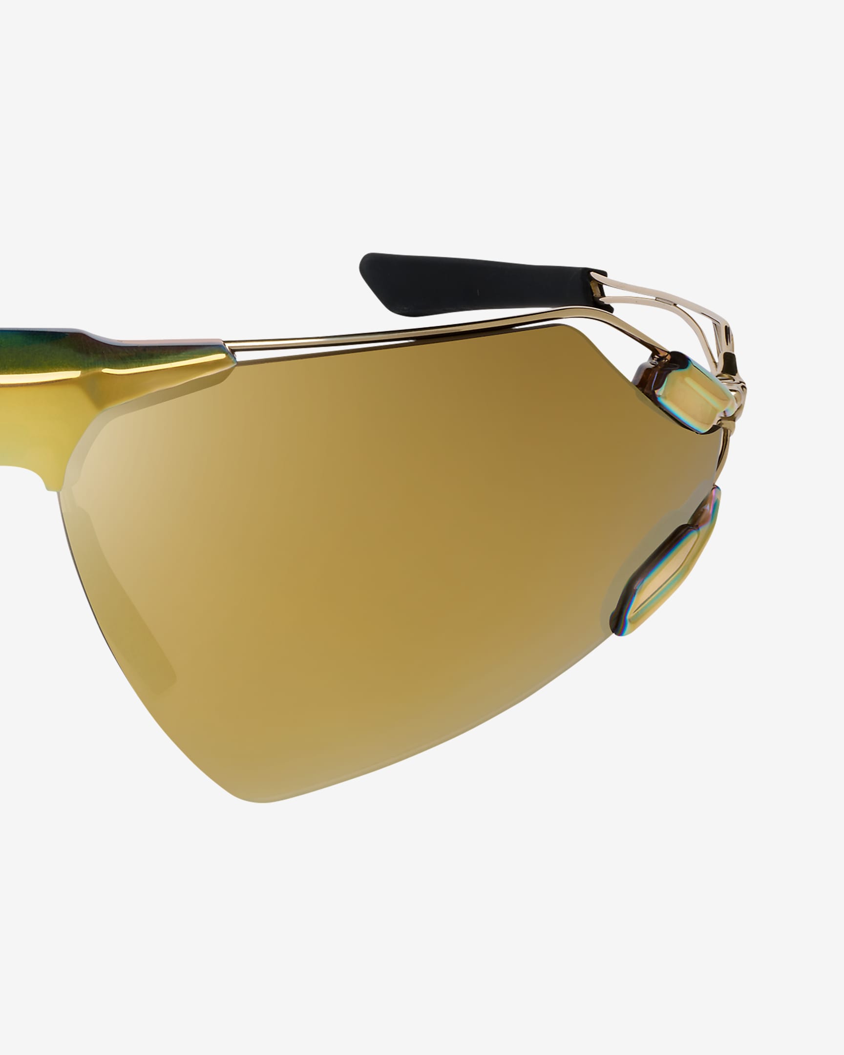 Nike Zeus Edge Mirrored Sunglasses - Gold