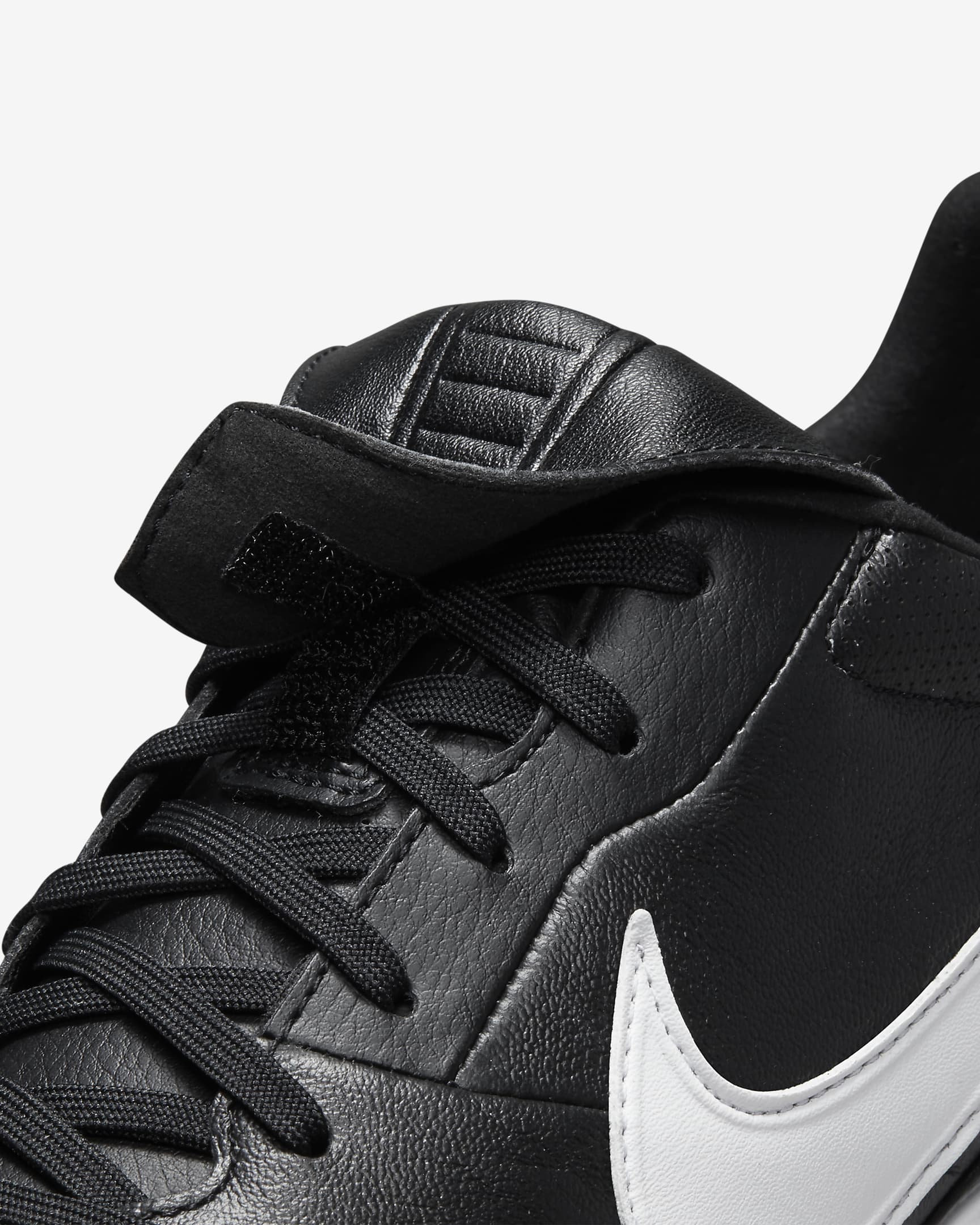 Nike Premier 3 TF Low-Top Soccer Shoes - Black/White