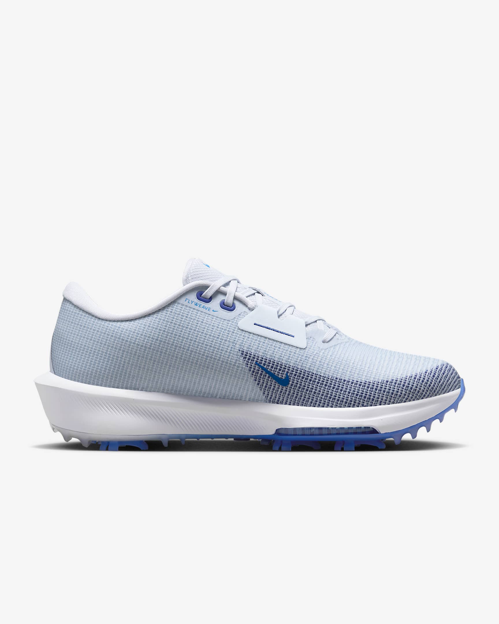 Sapatilhas de golfe Nike Infinity Tour 2 - Cinzento Football/Game Royal/Azul Photo/Azul Royal intenso