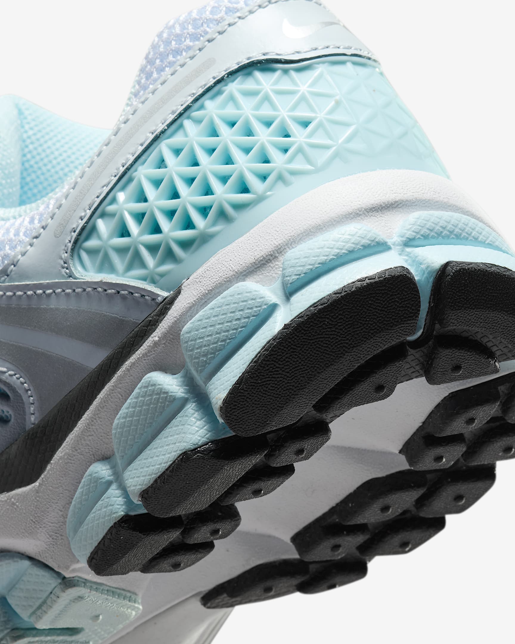 Nike Vomero 5 Schuh (ältere Kinder) - Pure Platinum/Glacier Blue/Wolf Grey/Metallic Silver