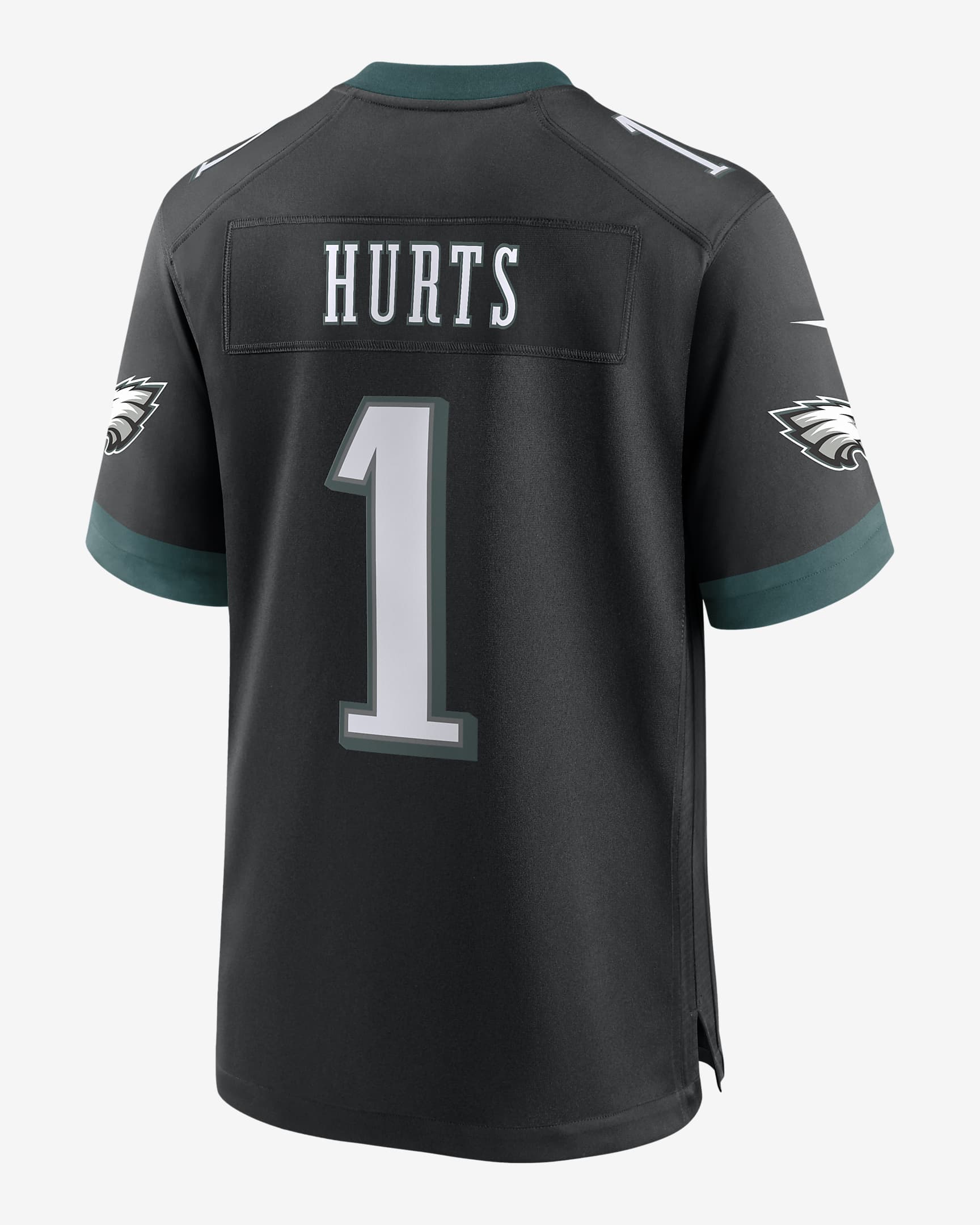 Jalen Hurts Philadelphia Eagles Men's Nike NFL Game Jersey - Black