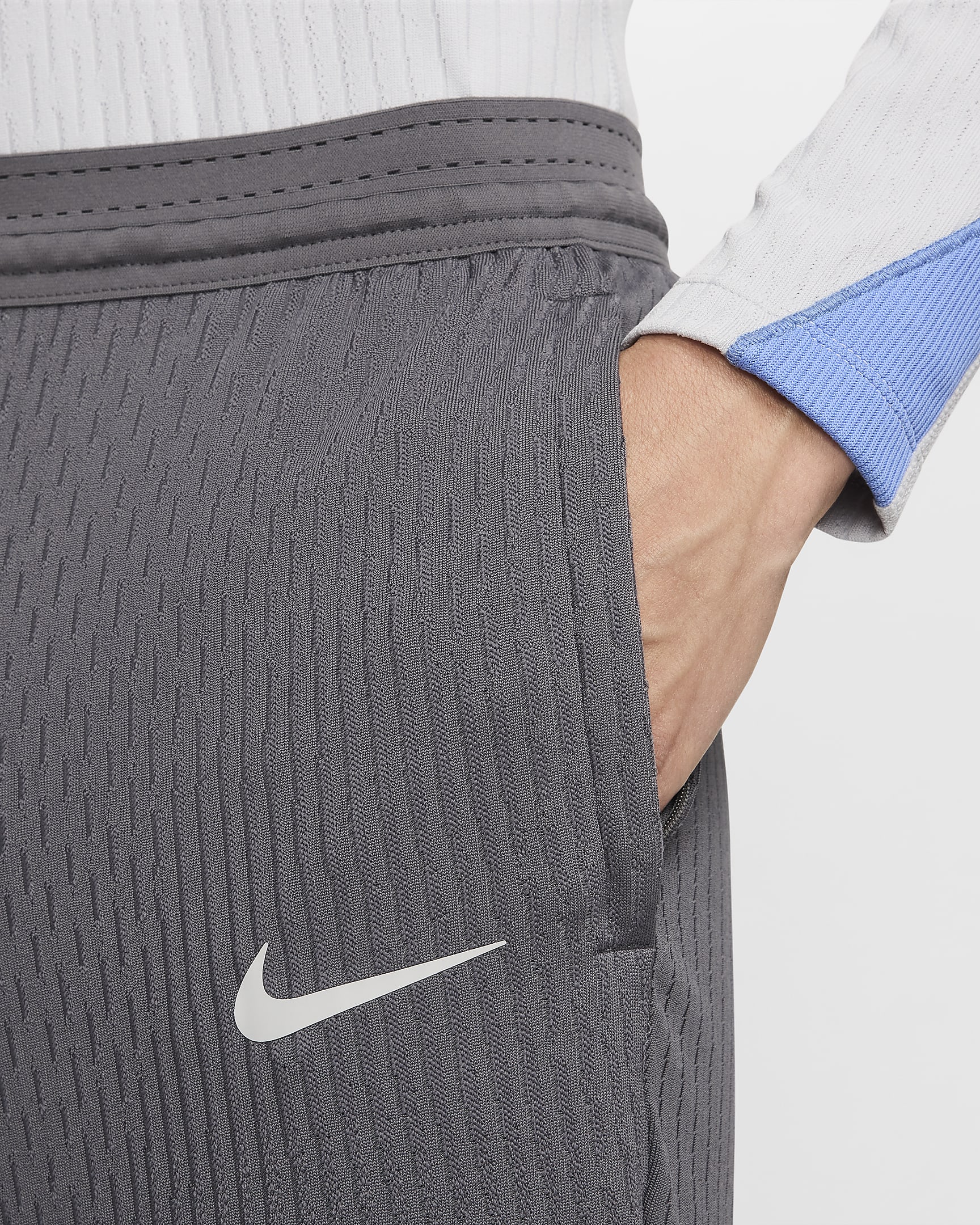 Tottenham Hotspur Strike Elite Men's Nike Dri-FIT ADV Football Knit Pants - Dark Grey/Polar/Grey Fog