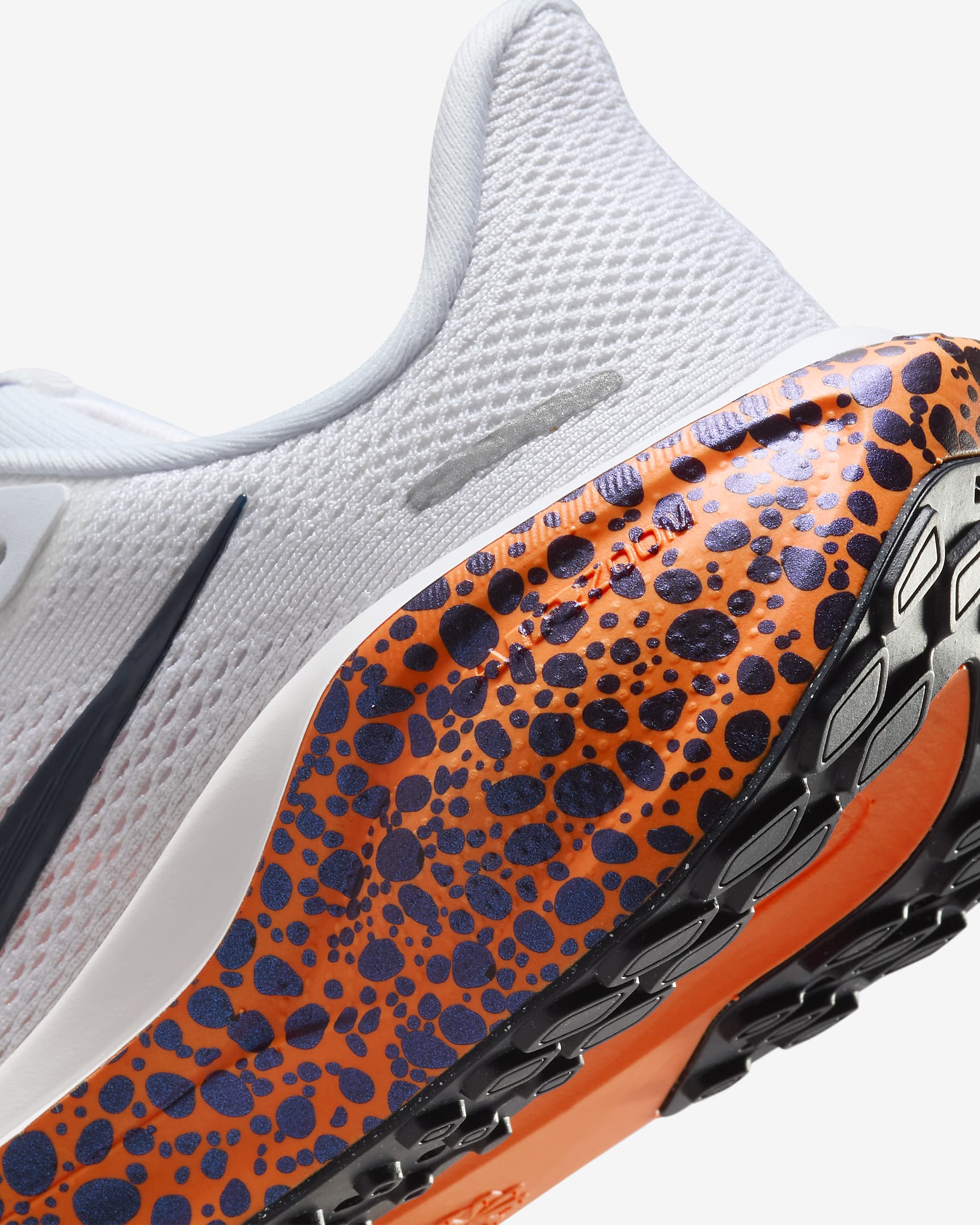 Nike Pegasus 41 Electric Sabatilles de running de carretera - Nen/a - Football Grey/Total Orange/Dark Obsidian