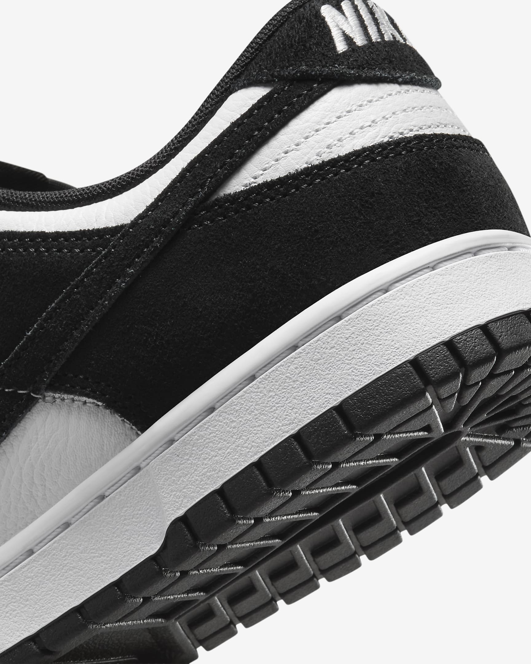 Nike Dunk Low Retro Herenschoenen - Wit/Wit/Zwart