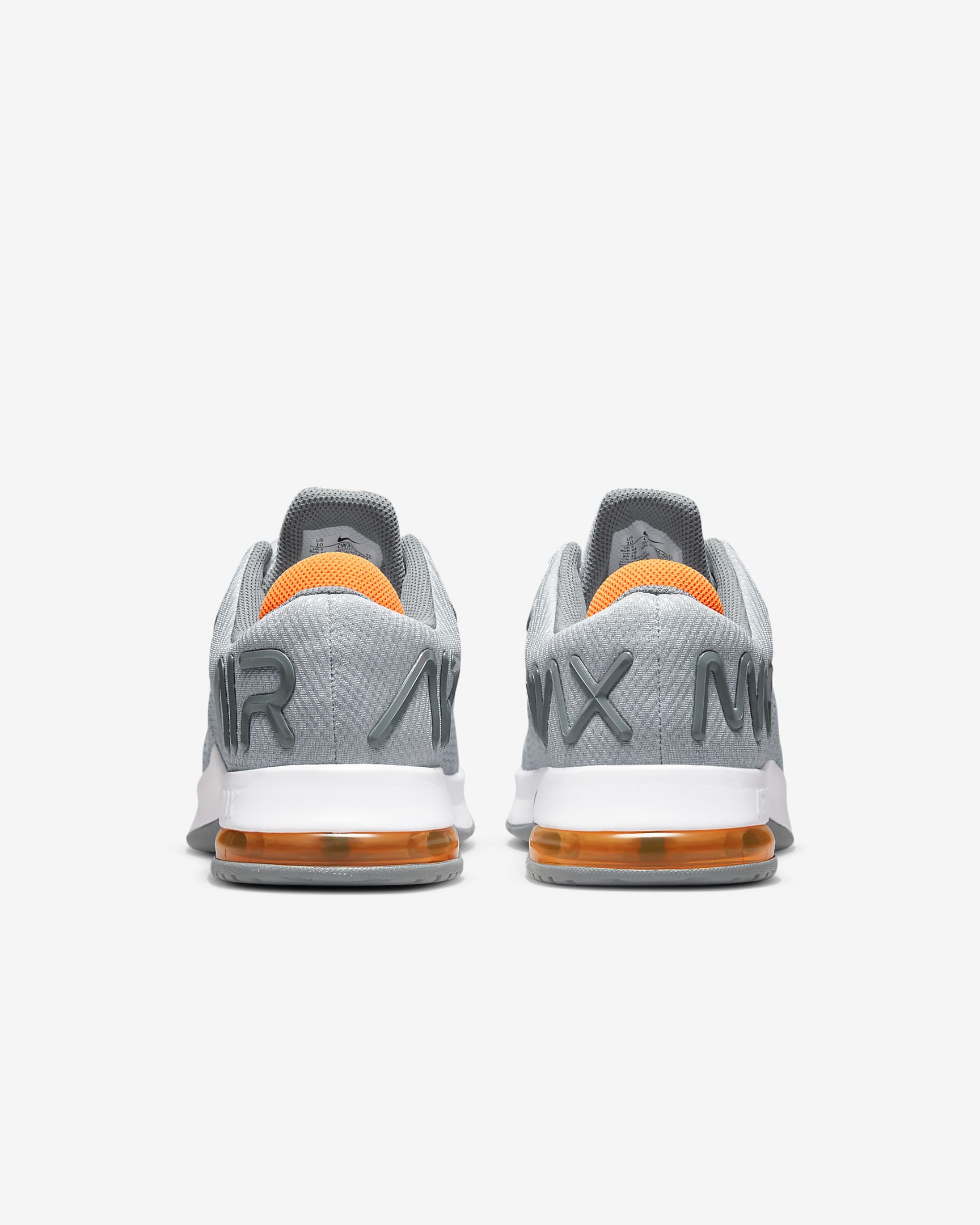 Nike Air Max Alpha Trainer 4 Men's Workout Shoes - Wolf Grey/Cool Grey/Total Orange/White