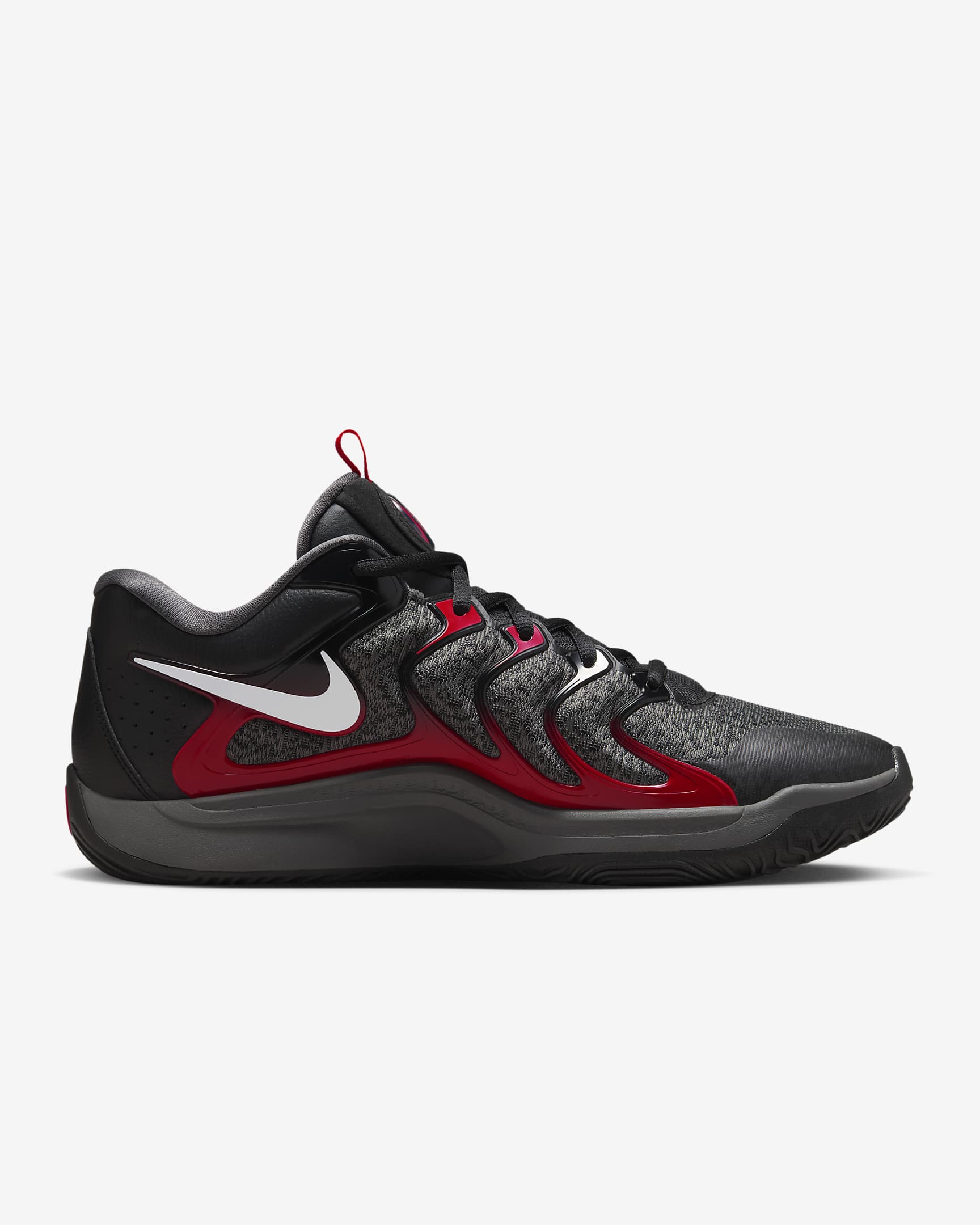 KD17 EP Basketball Shoes - Black/Iron Grey/University Red/White