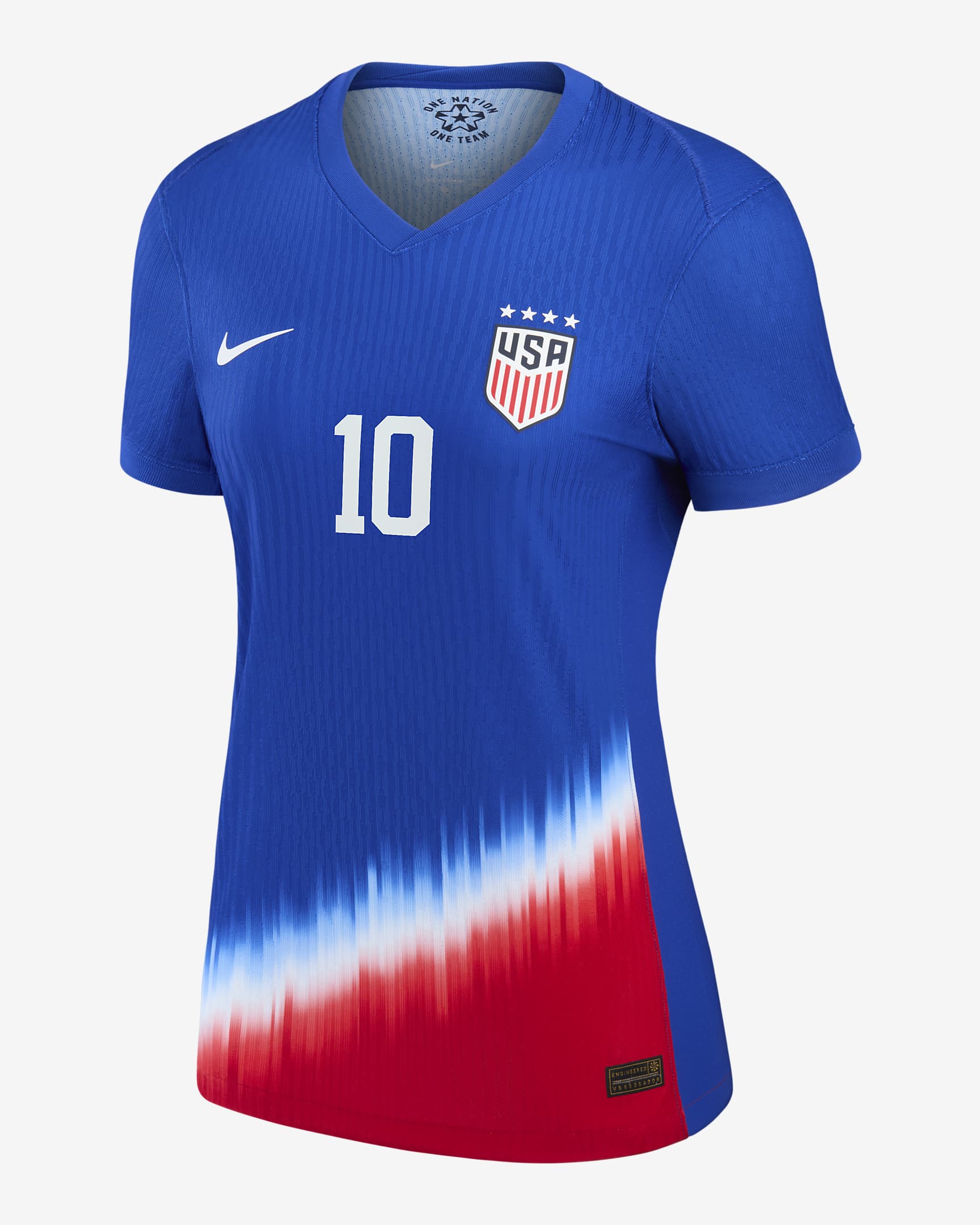 Lindsey Horan USWNT 2024 Match Away Women's Nike Dri-FIT ADV Soccer Jersey - Royal