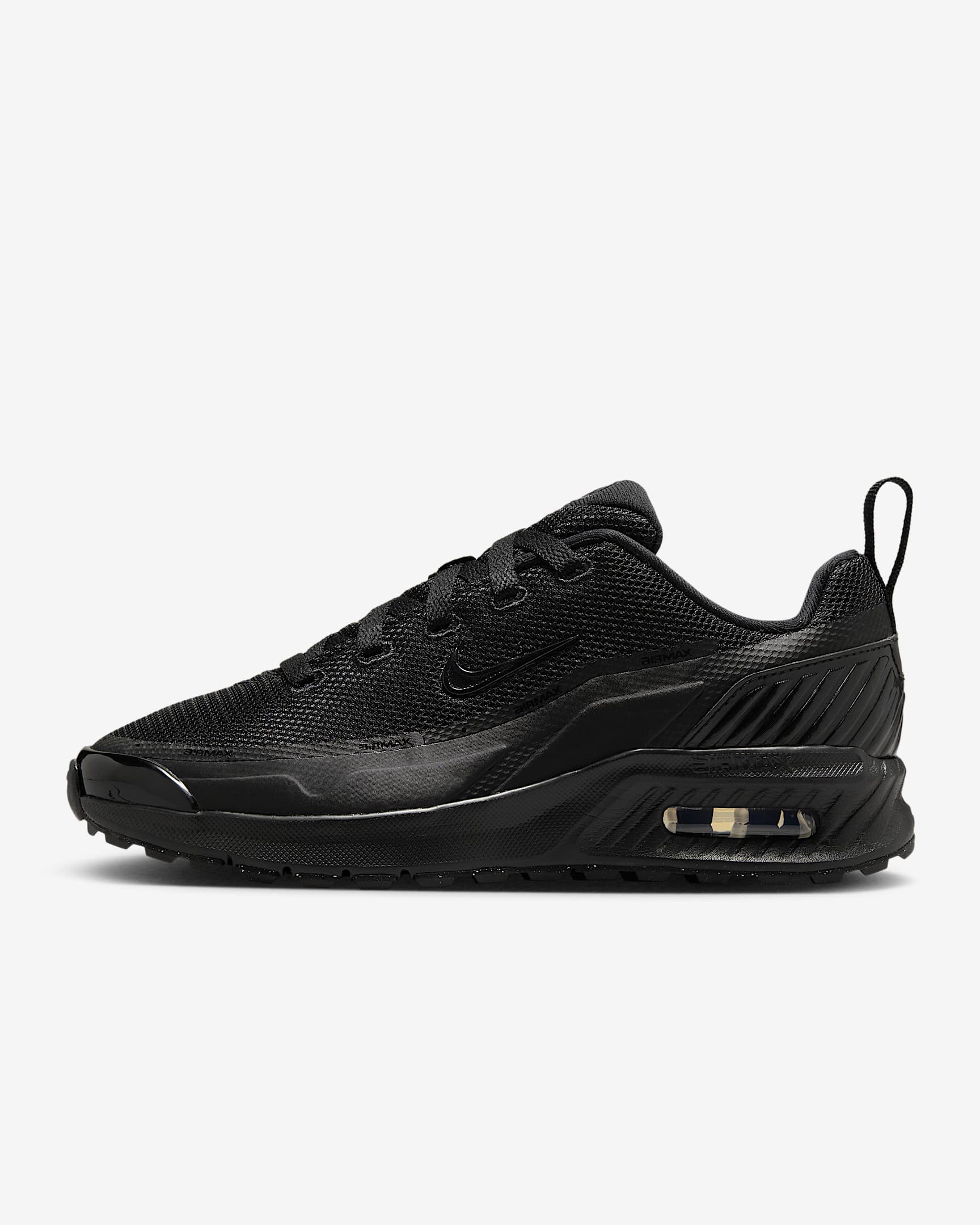 Nike Air Max Bia-sko til større børn - sort/hvid/sort