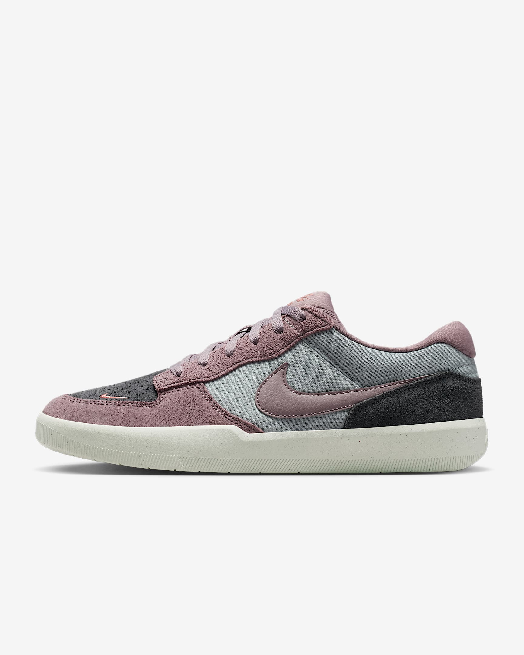 Nike SB Force 58 Skate Shoes - Flat Silver/Dark Grey/Photon Dust/Taupe Grey
