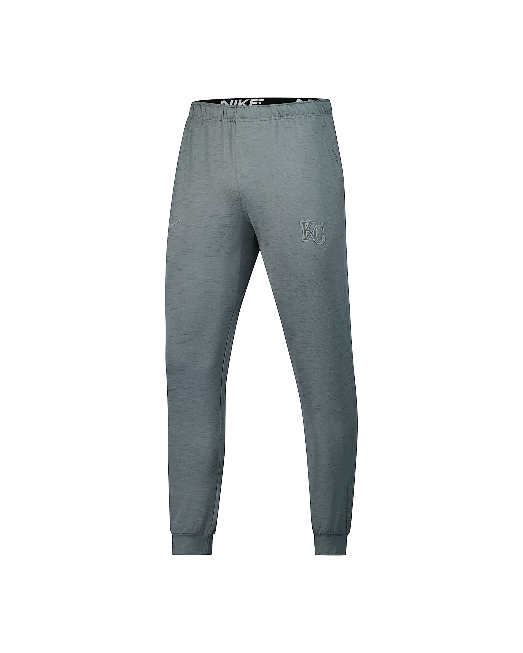 Kansas City Royals Travel Men’s Nike Dri-FIT MLB Pants - Grey Heather