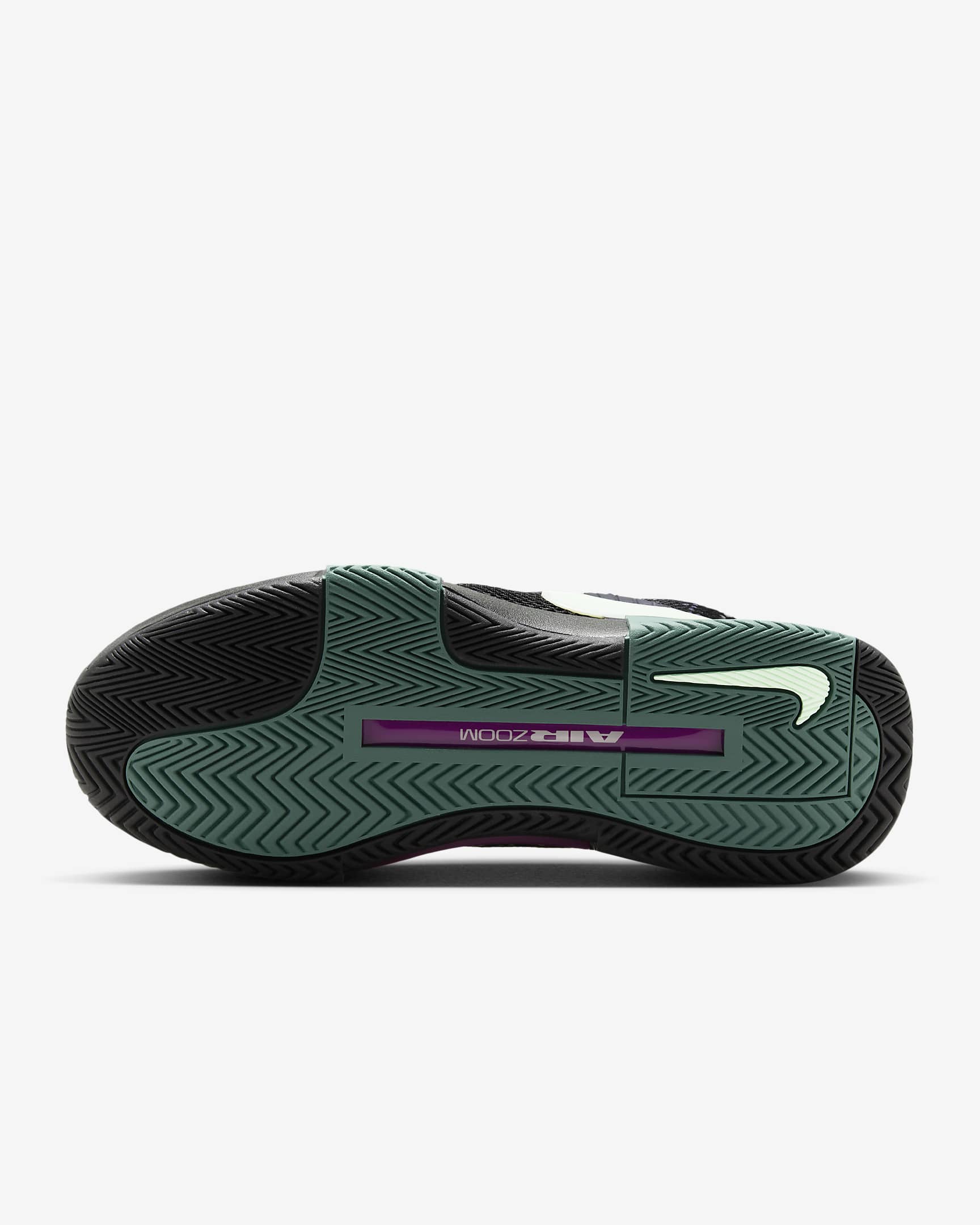 Nike GP Challenge 1 "Osaka" Women's Hard Court Tennis Shoes - Black/Multi-Color/Bicoastal/Vapor Green