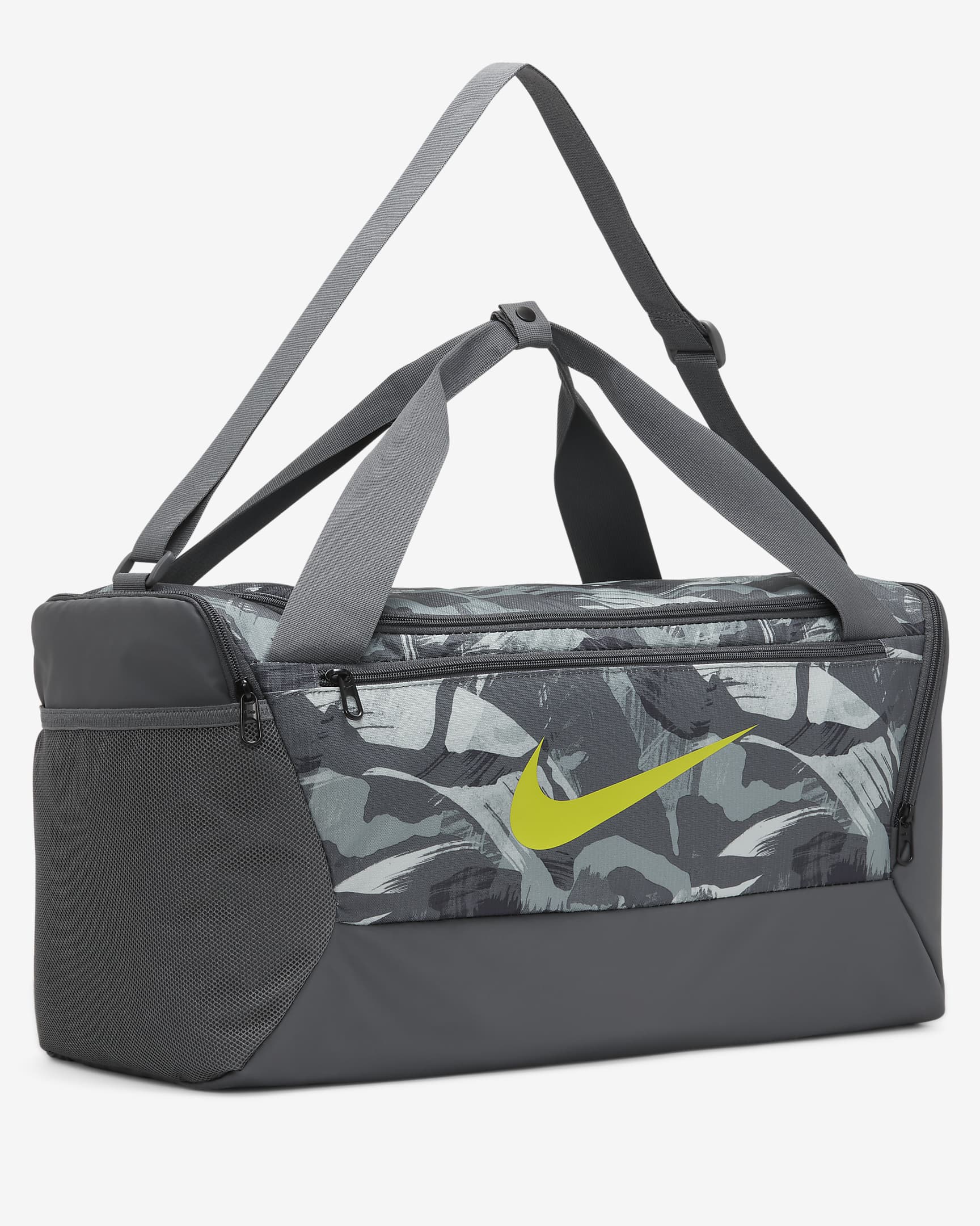 Nike Brasilia Printed Duffel Bag (Small, 41L). Nike NL