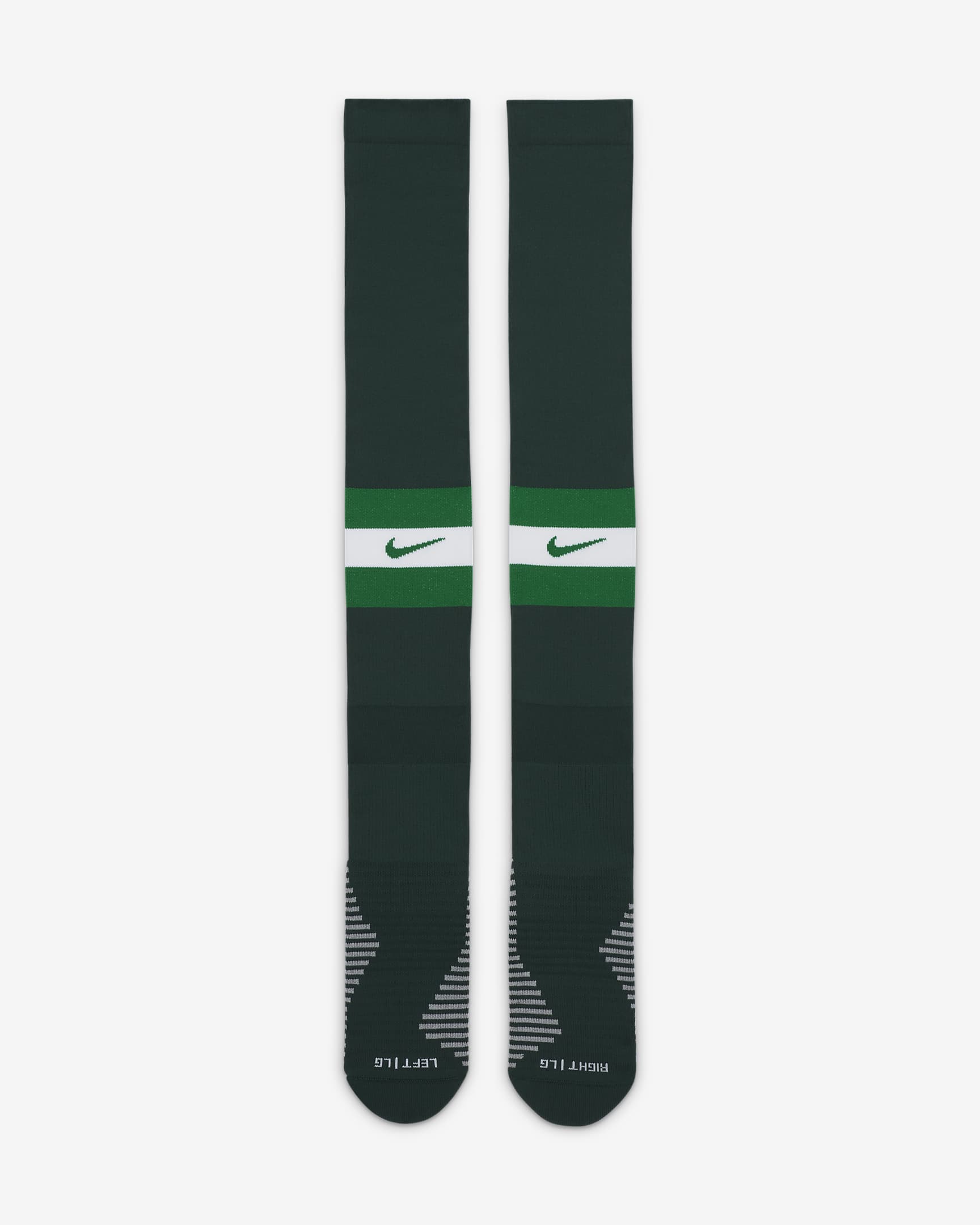 Nigeria Strike Home Knee-High Football Socks. Nike HR