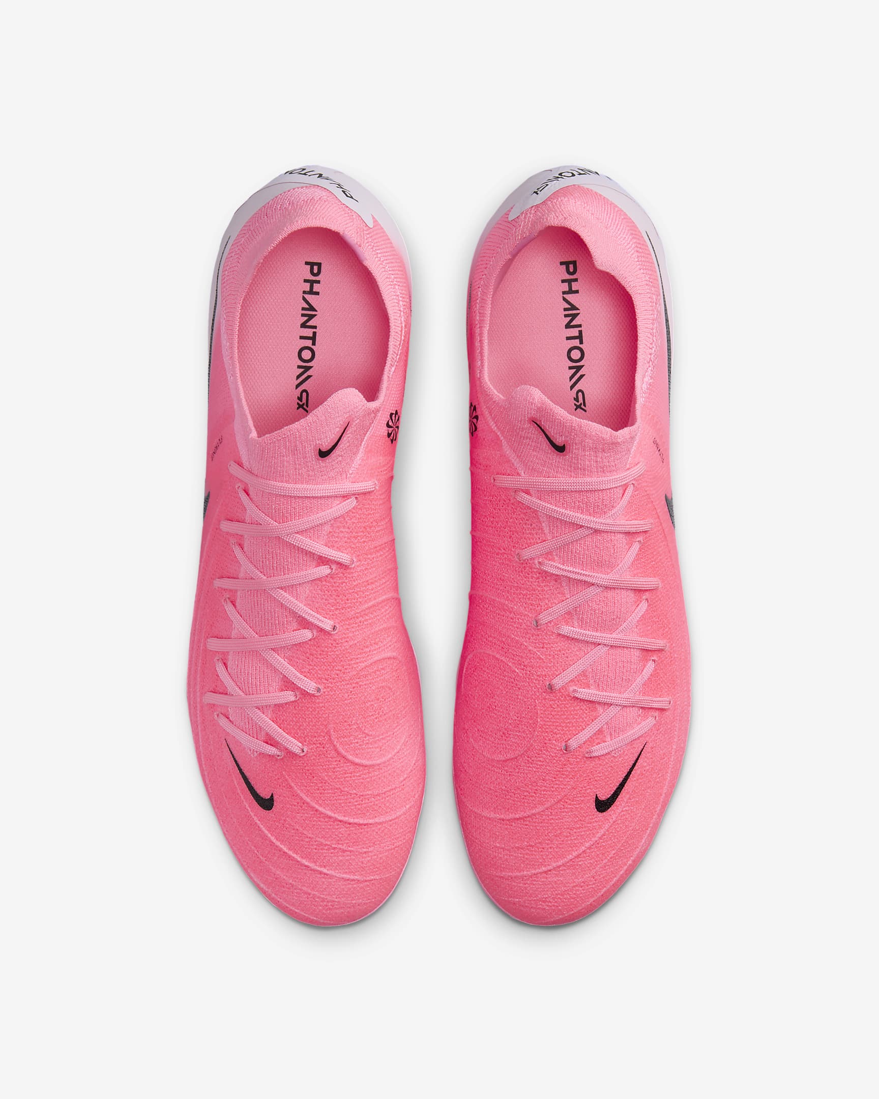 Nike Phantom GX 2 Pro FG alacsony szárú, stoplis futballcipő - Sunset Pulse/Fekete