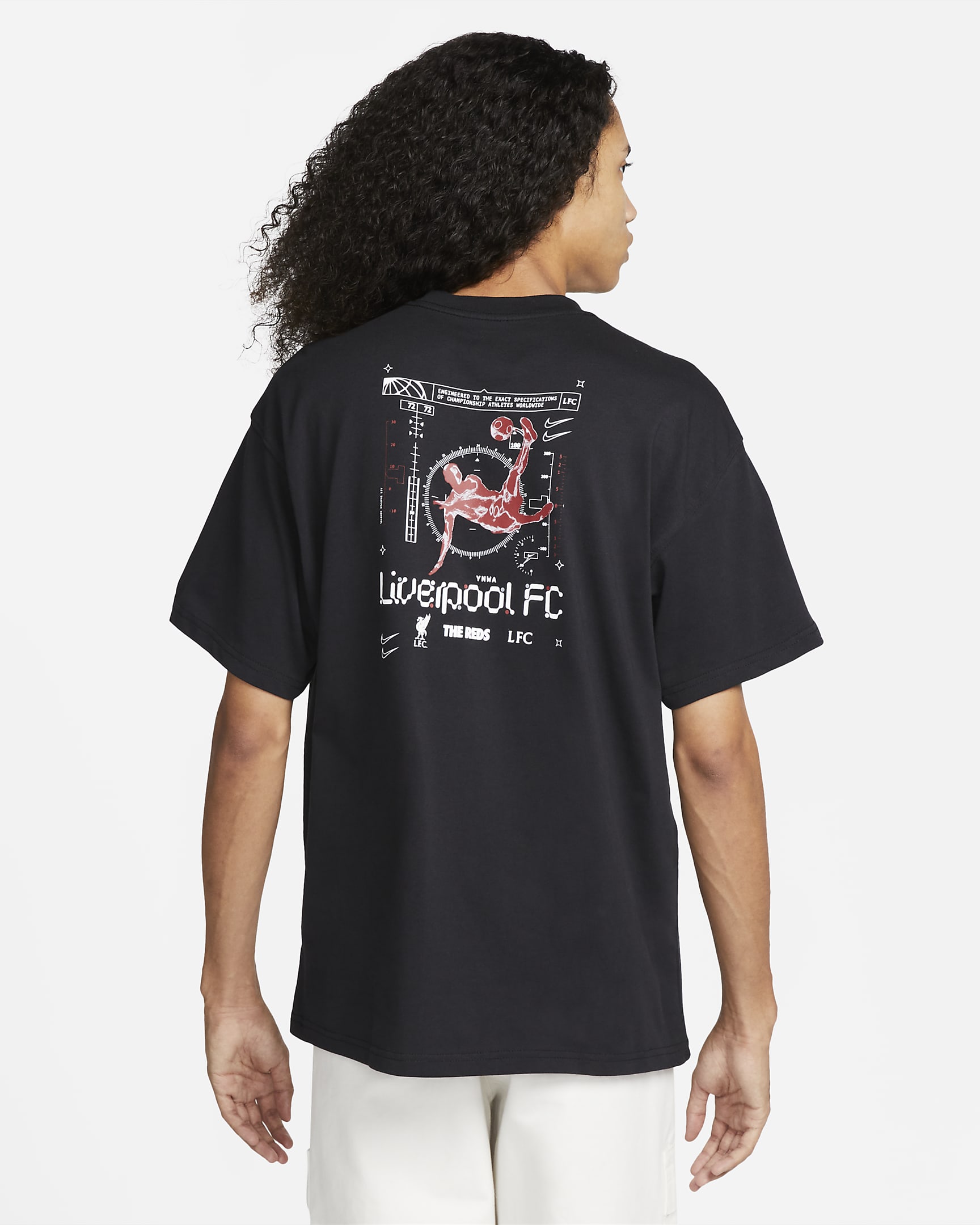 Liverpool Air Traffic Men's Nike Football T-Shirt. Nike BG
