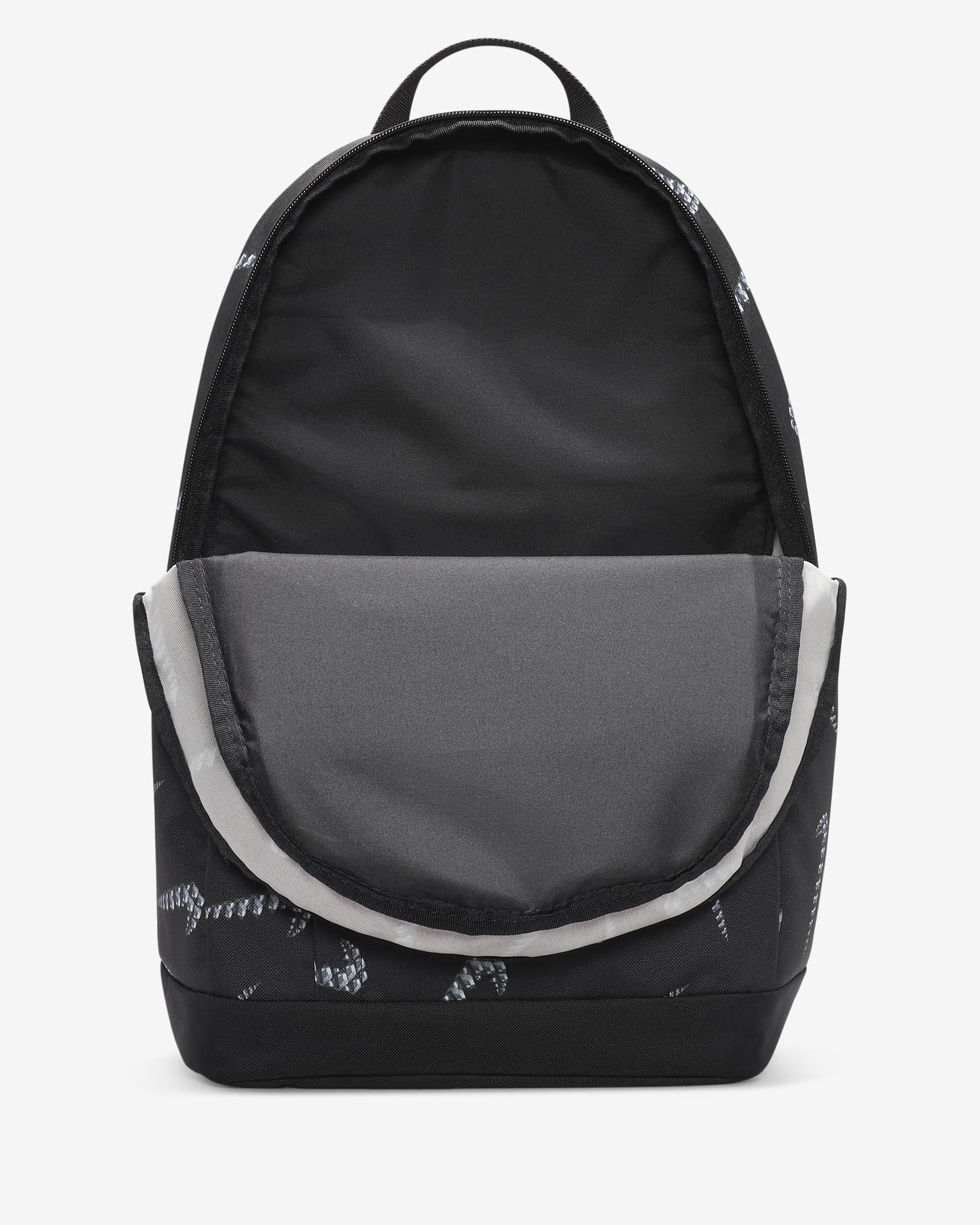 Nike Backpack (21L) - Black/Black/White