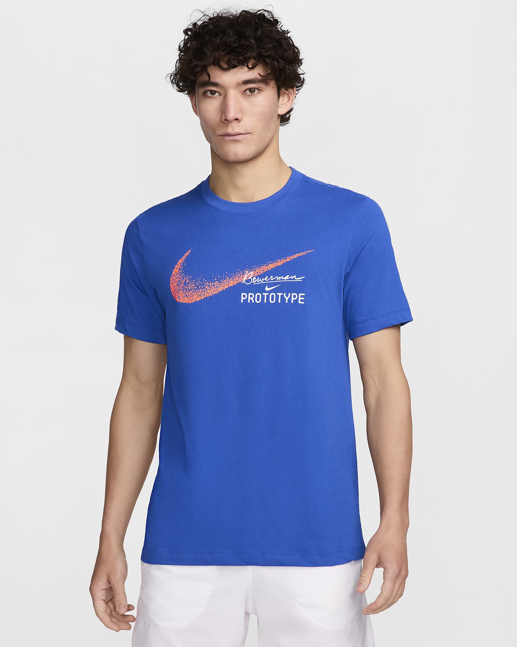 Nike Men's Dri-FIT Running T-Shirt - Game Royal