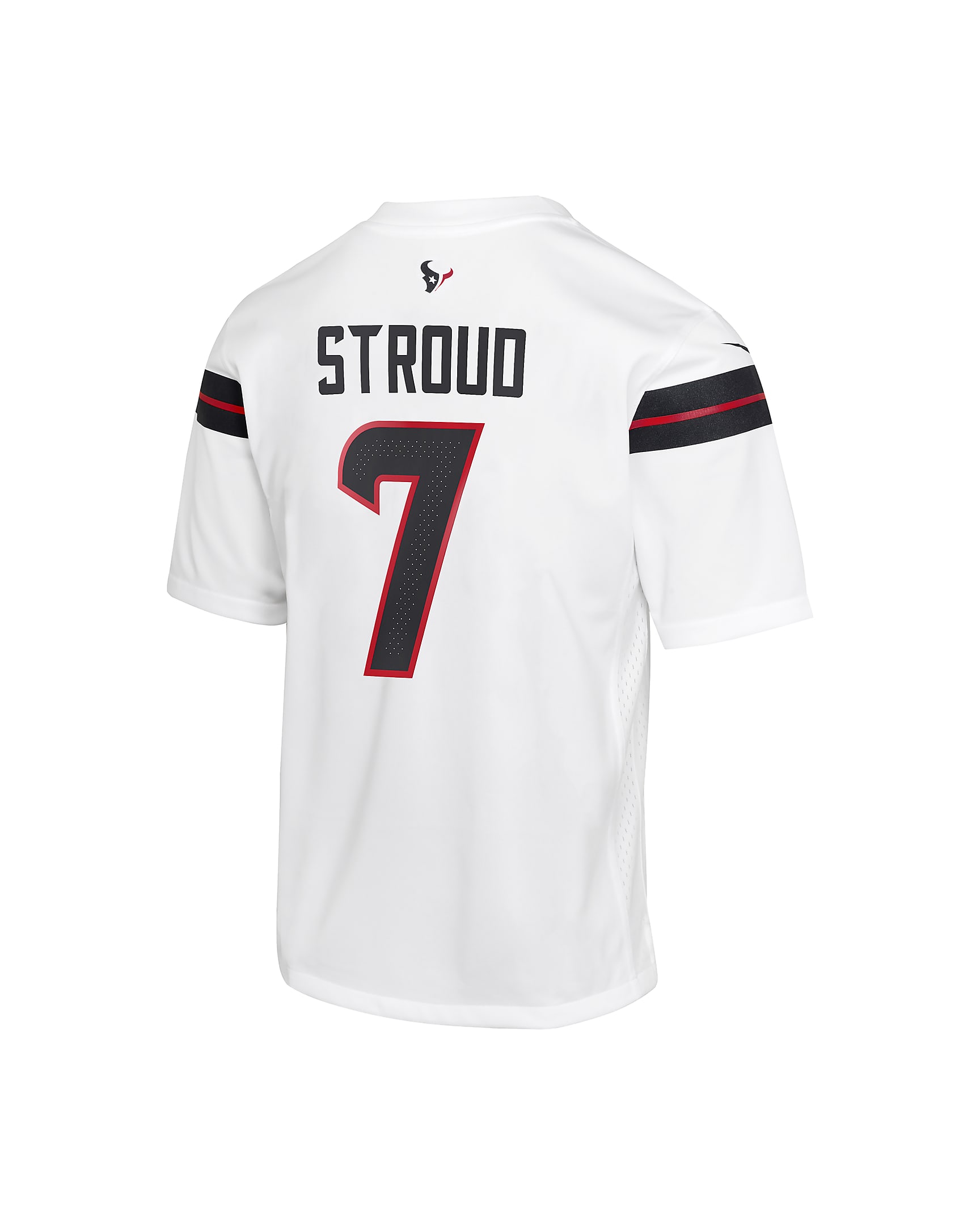 C.J. Jersey Nike de la NFL Game para niños talla grande Stroud Houston Texans - Blanco